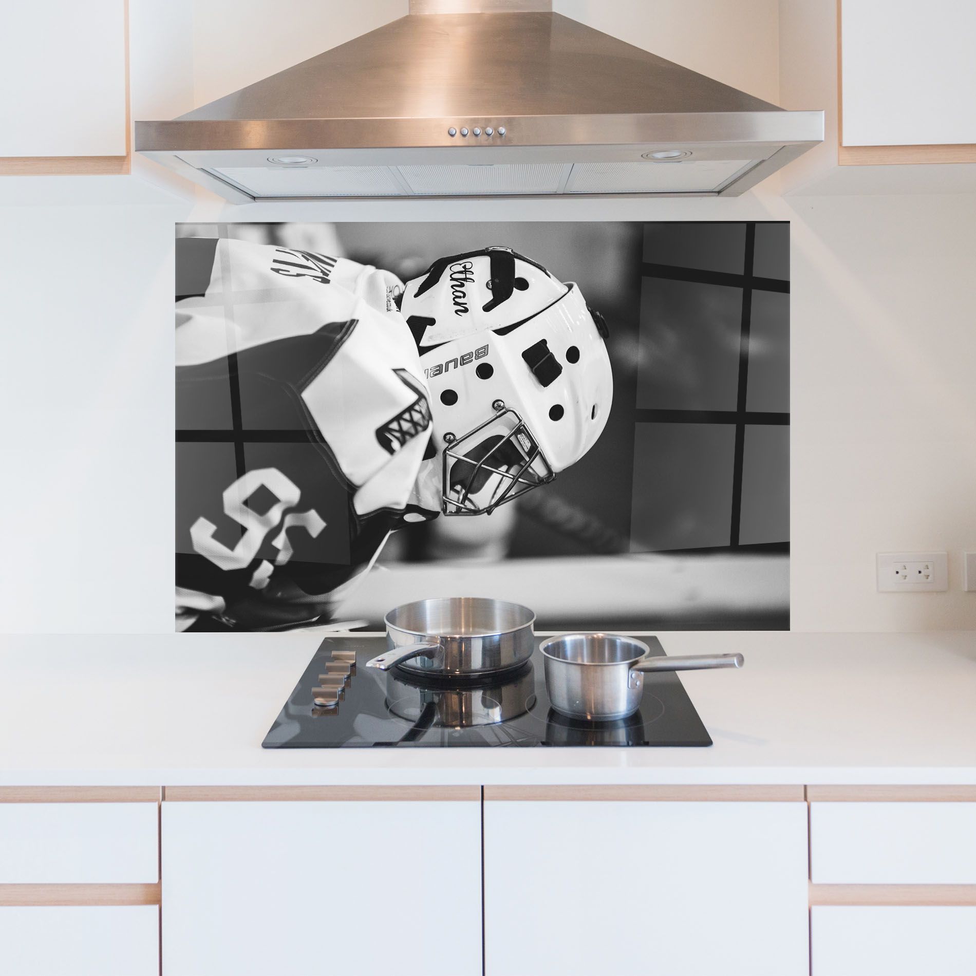 Black White Hockey mockup 5