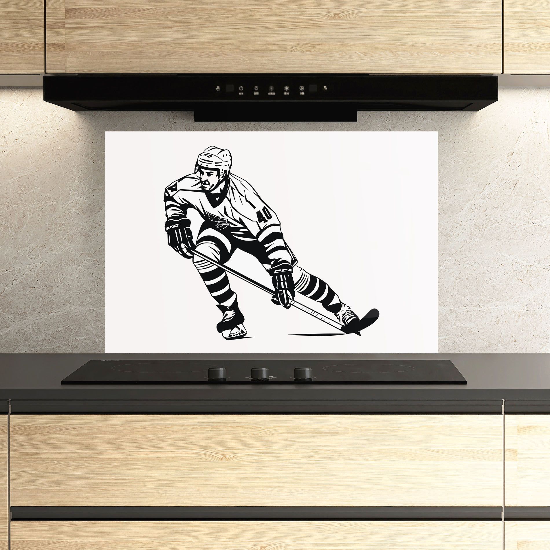 Hockey Player mockup 3