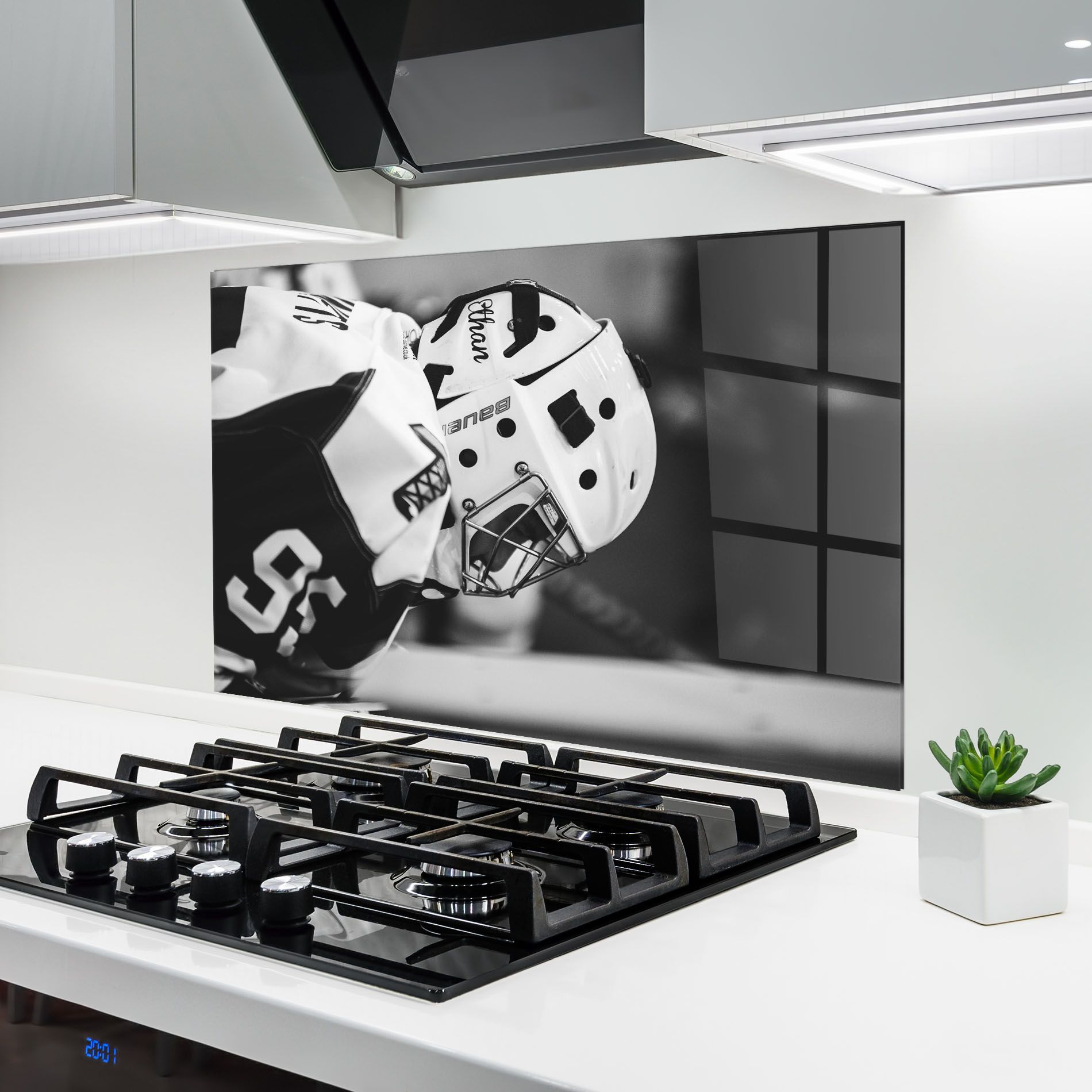 Black White Hockey mockup 6