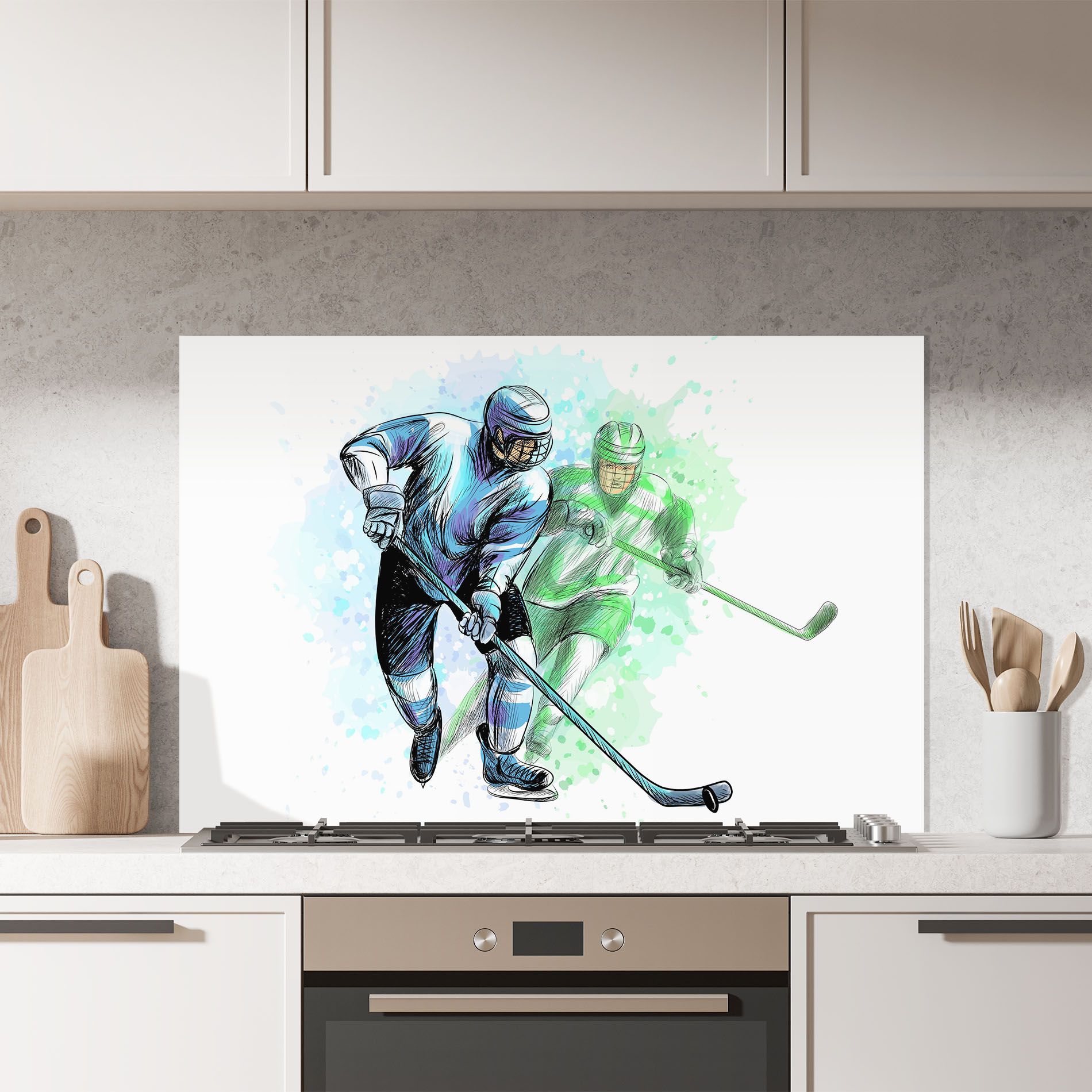 Green Blue Hockey mockup 7