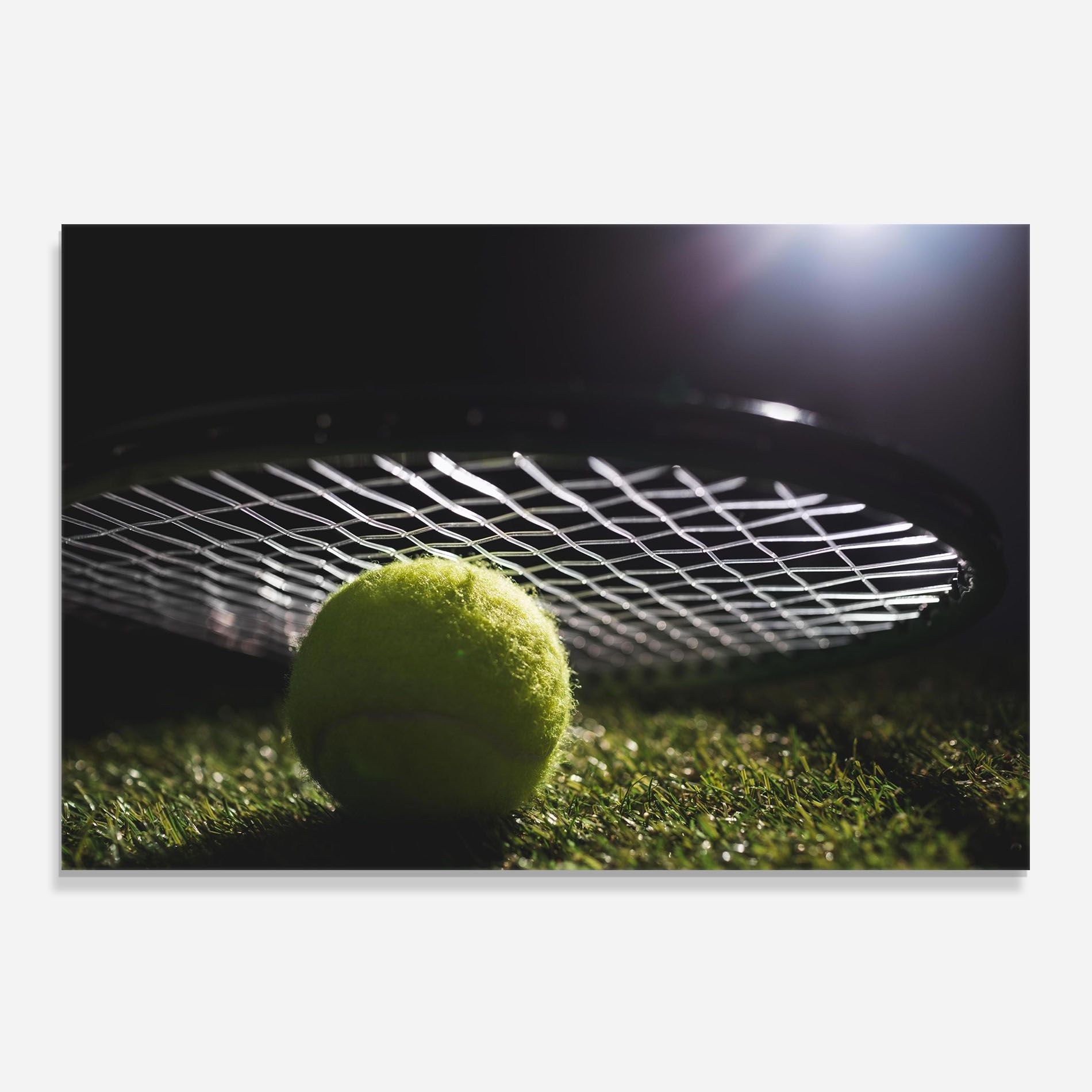 Close Up Tennis Ball mockup 0