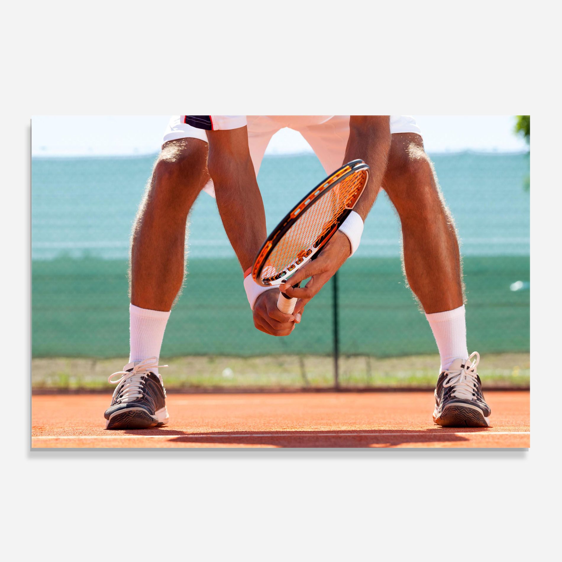 Tennis Player In Action mockup 0