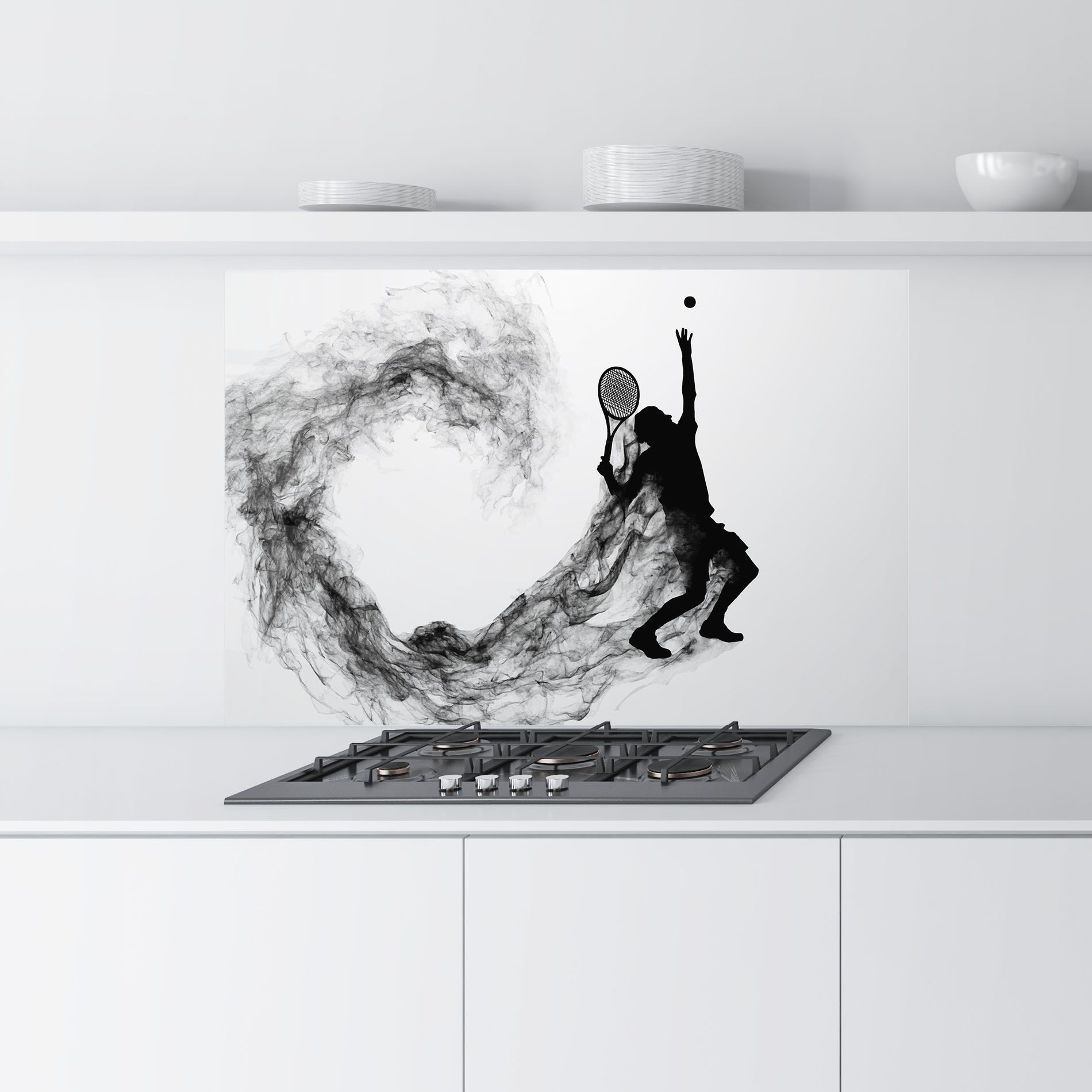 Tennis Black Smoke mockup 9