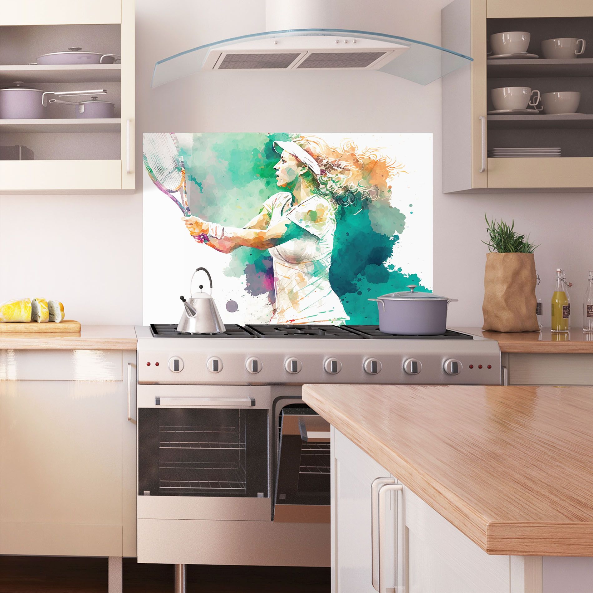 Green Art Tennis mockup 1