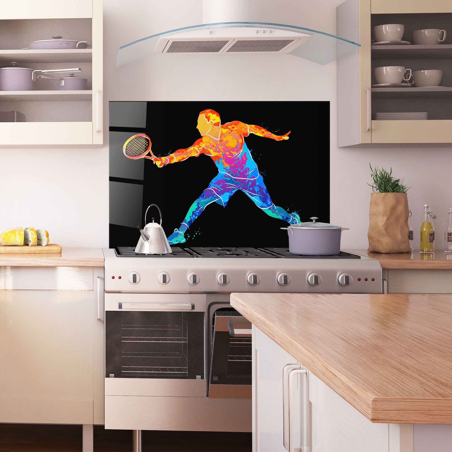 Tennis Orange Blue mockup 1