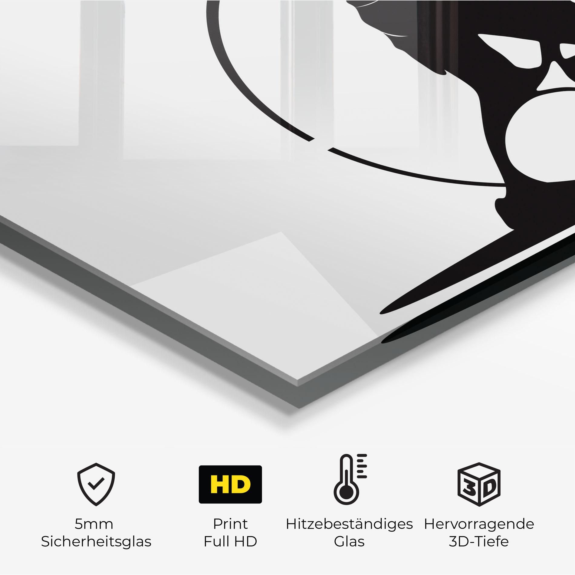 Black Tennis Circle mockup 2