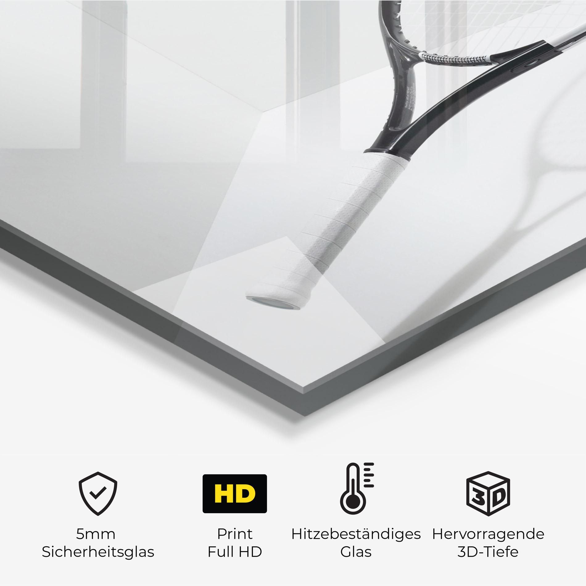 Floating Tennis Racket mockup 2