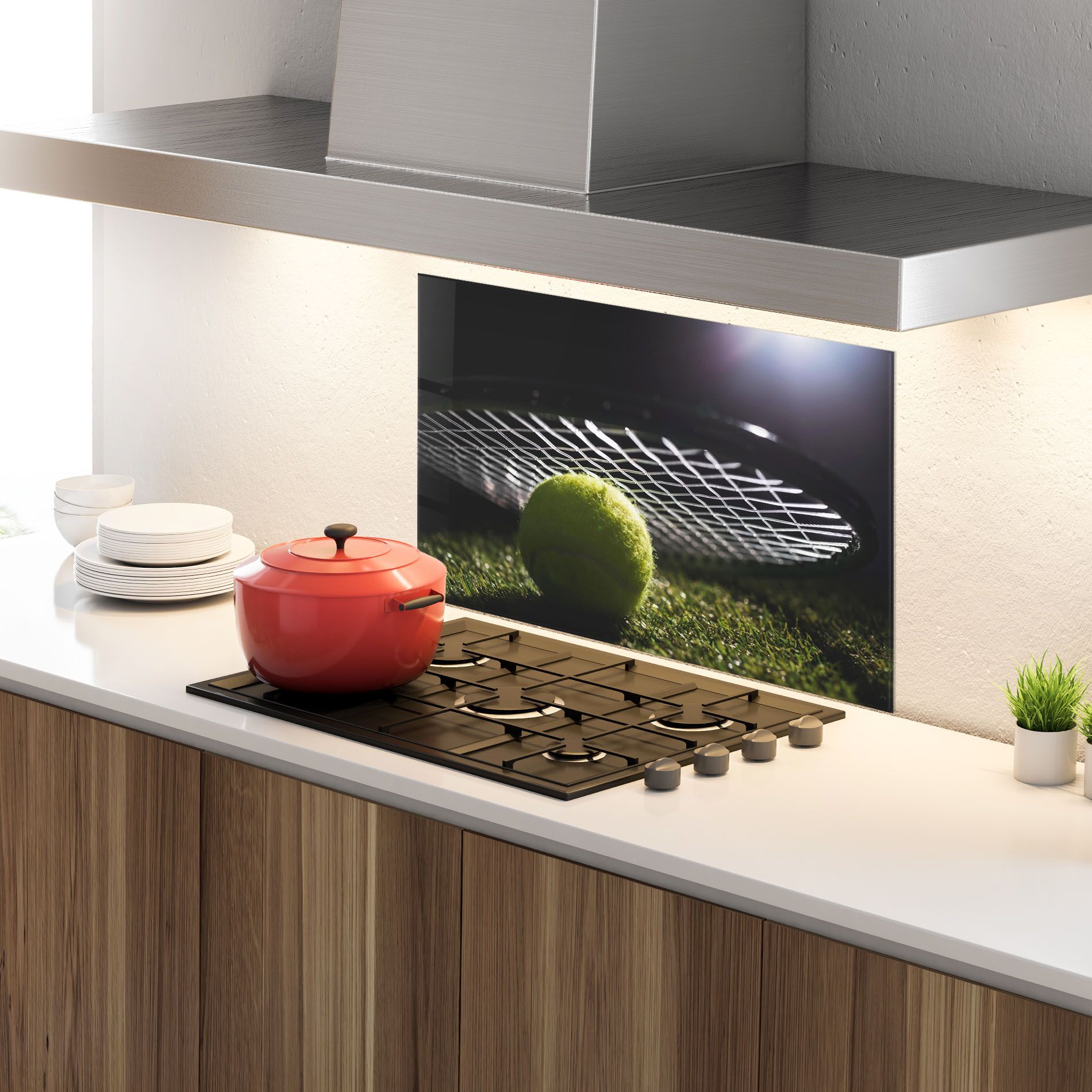 Close Up Tennis Ball mockup 4