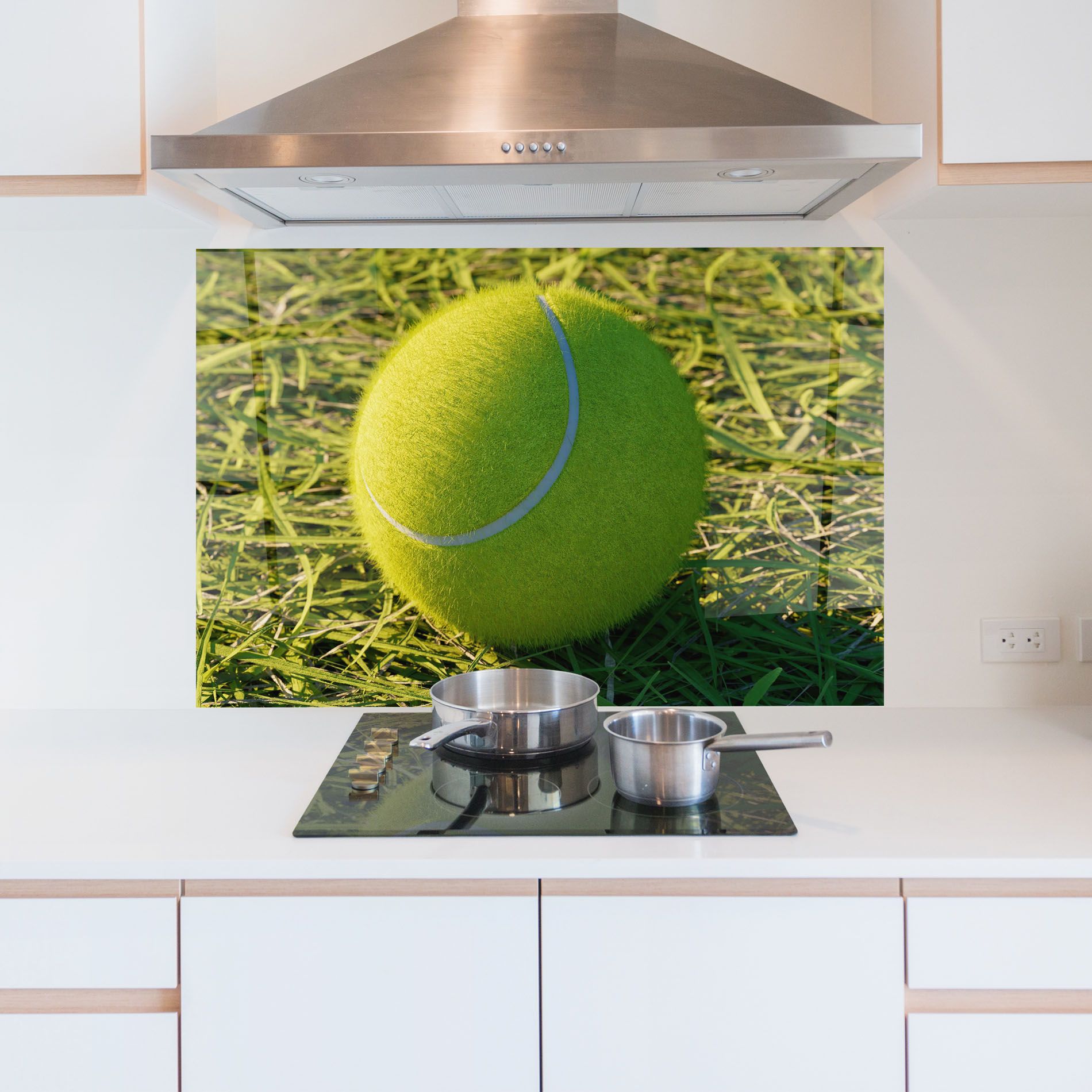 Green Tennis Ball mockup 5