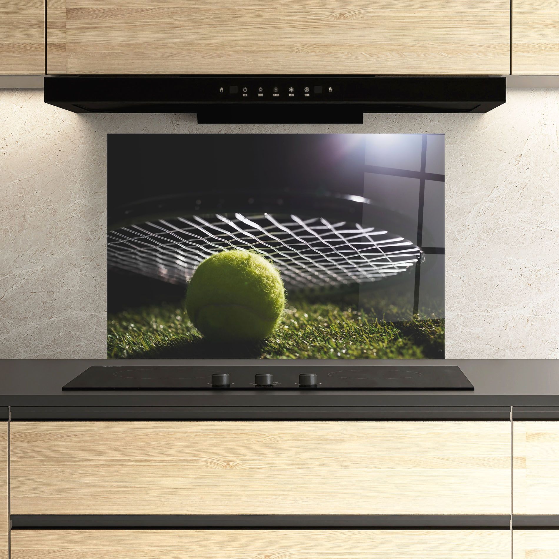 Close Up Tennis Ball mockup 3