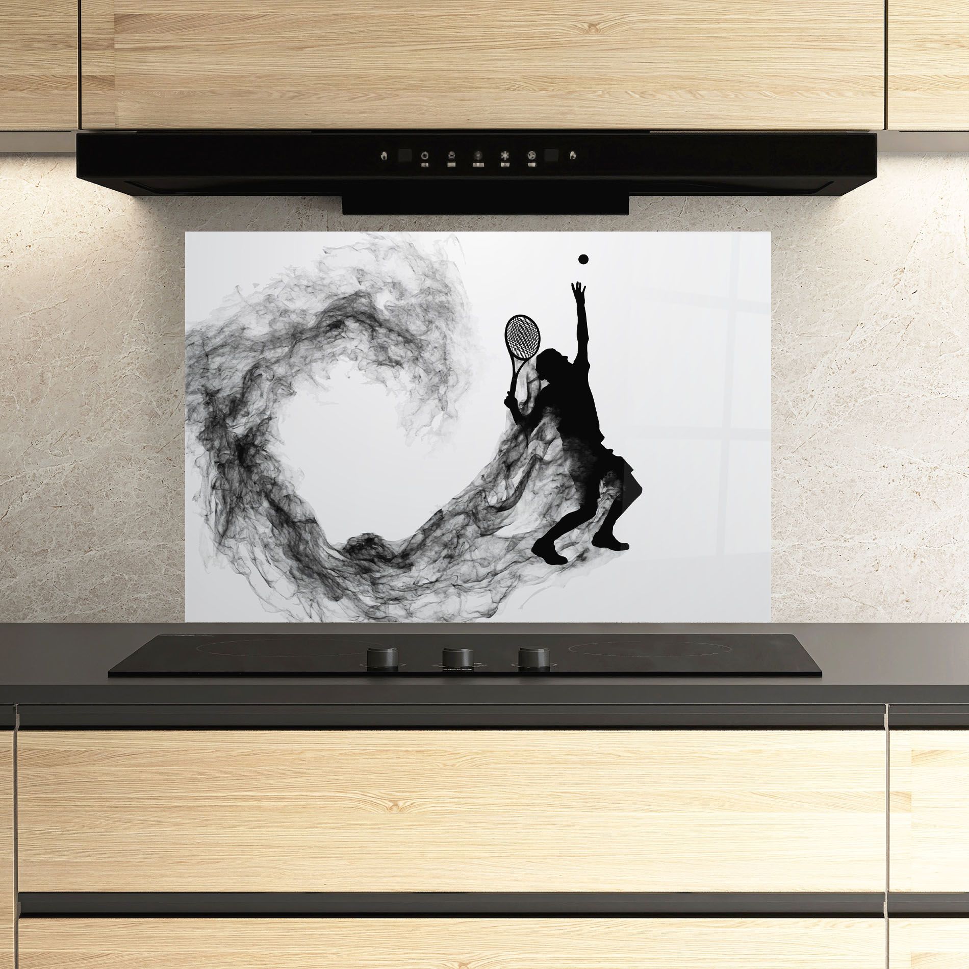 Tennis Black Smoke mockup 3