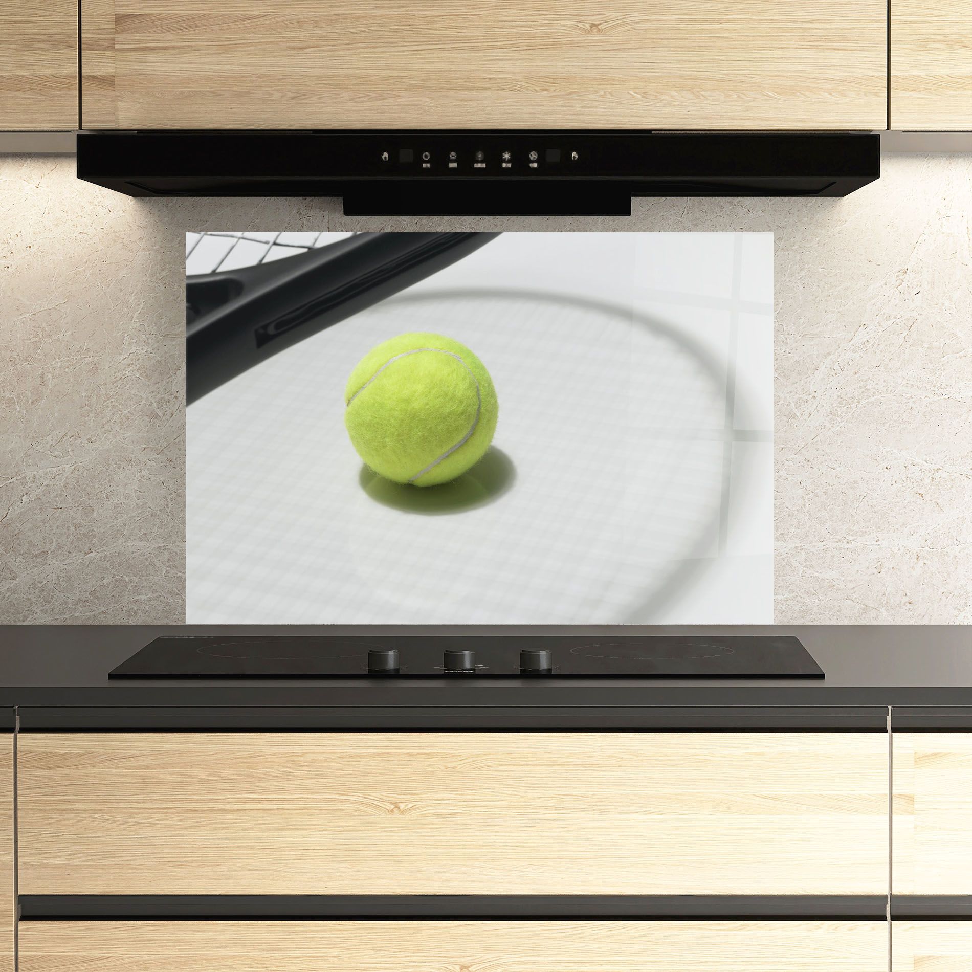 Tennis Racket Shadow mockup 3