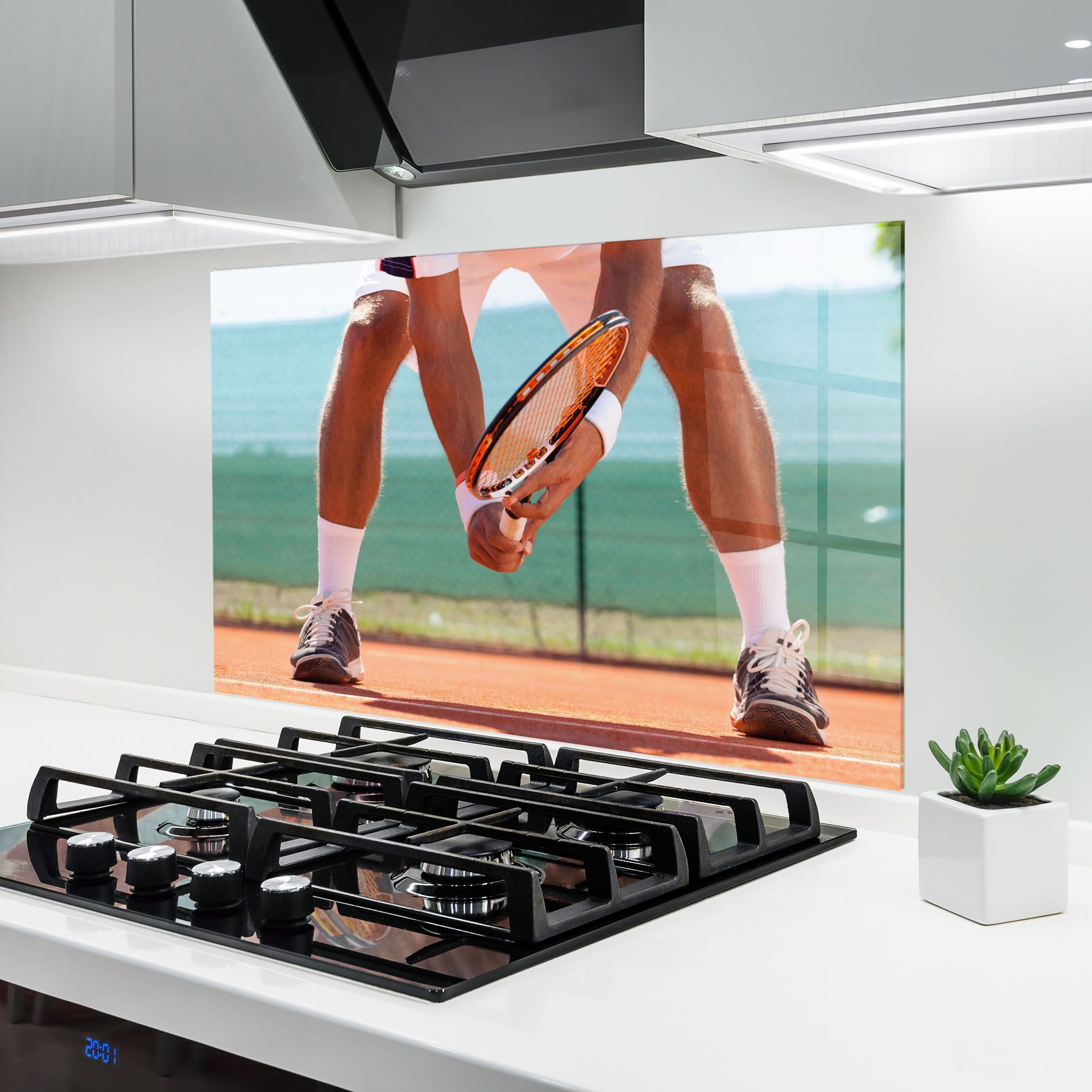 Tennis Player In Action mockup 6