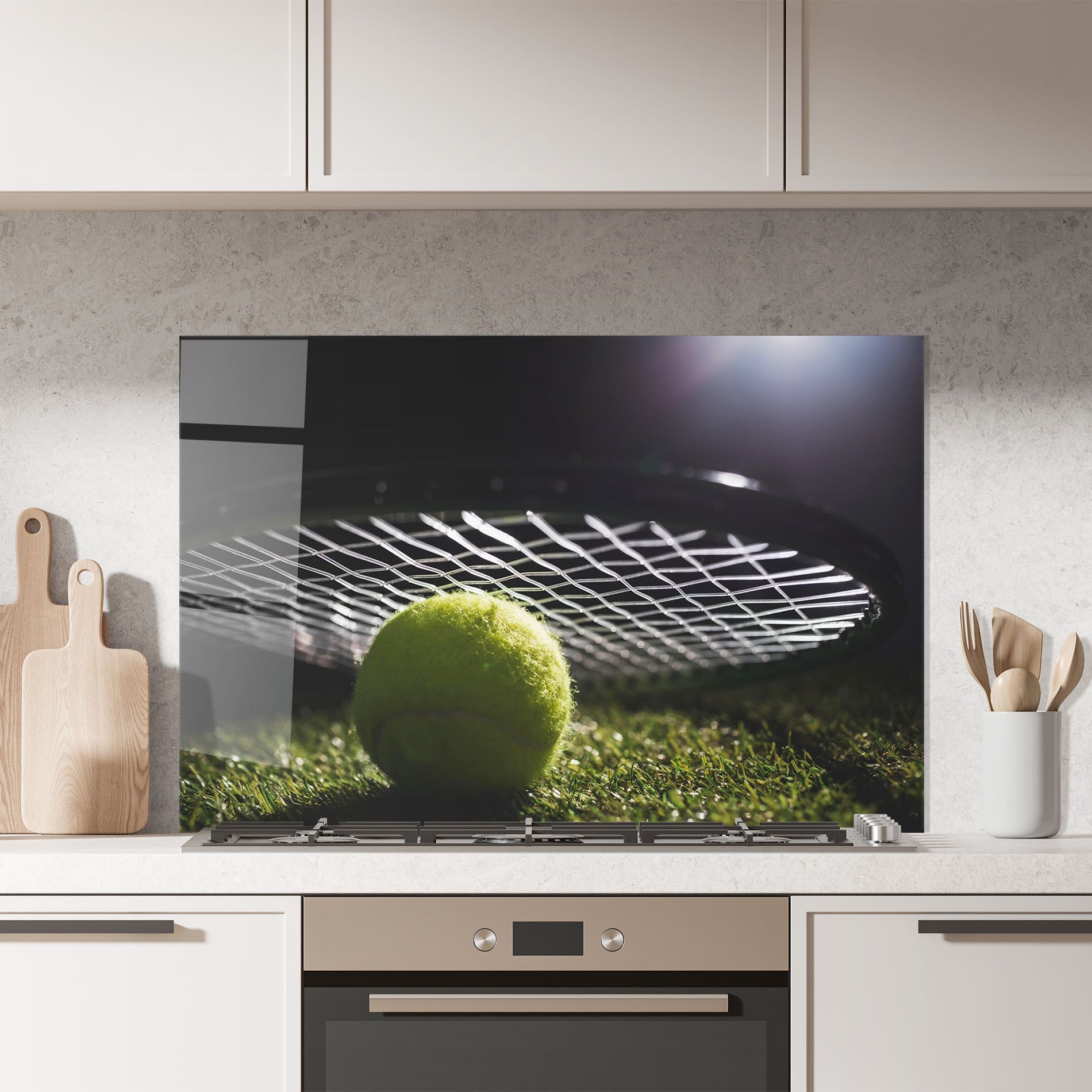 Close Up Tennis Ball mockup 7