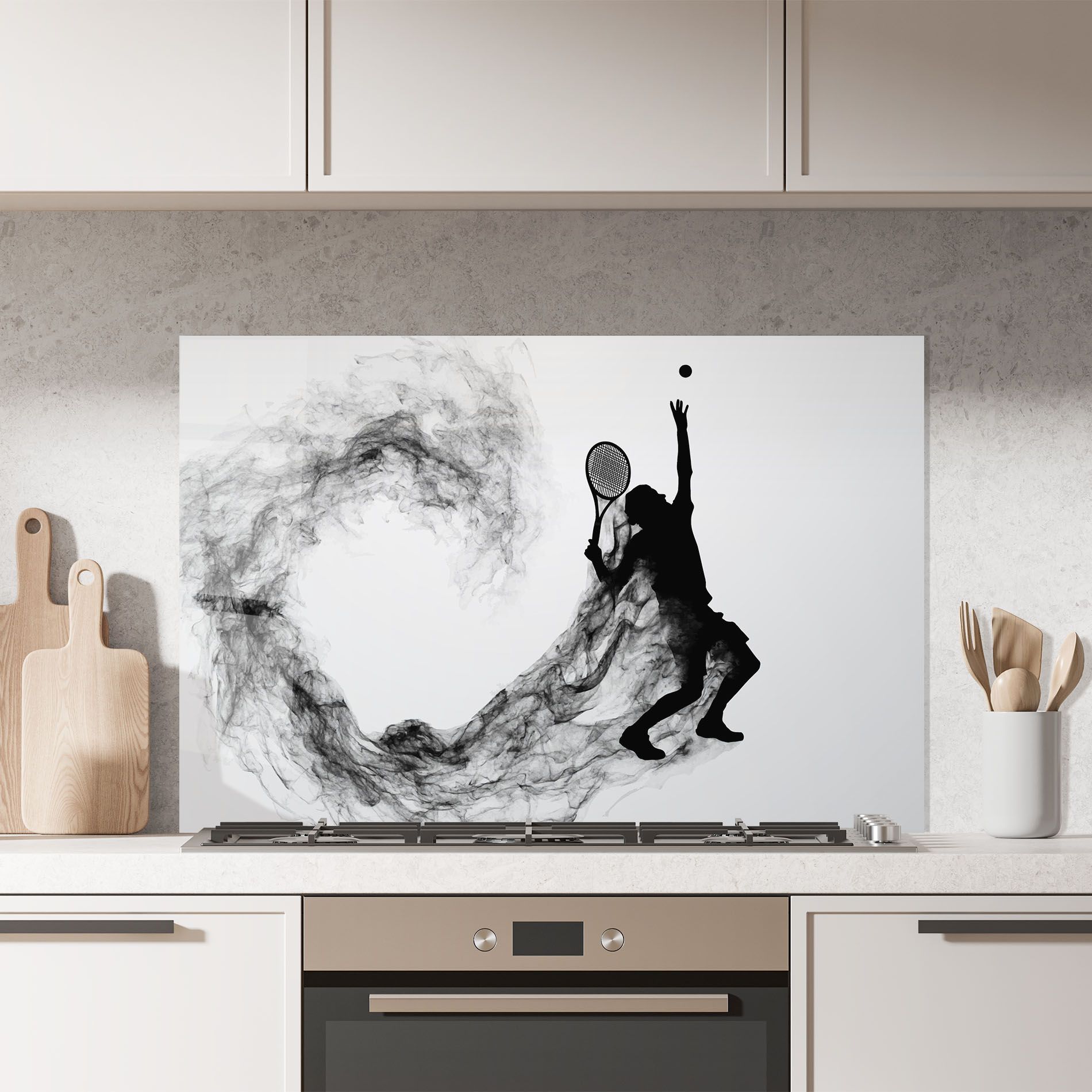 Tennis Black Smoke mockup 7