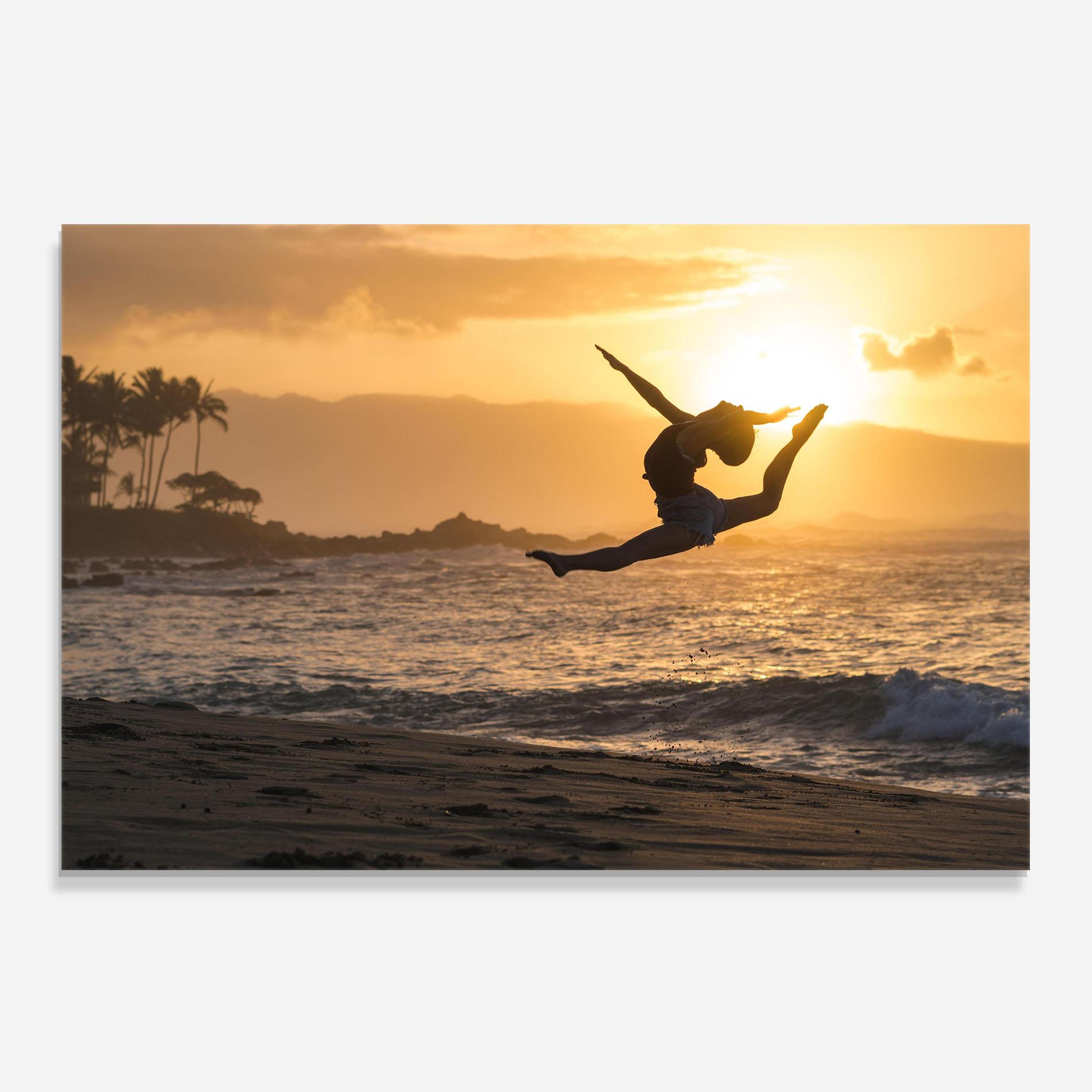 Küchenrückwand Glas Radiant Ripple mockup 0