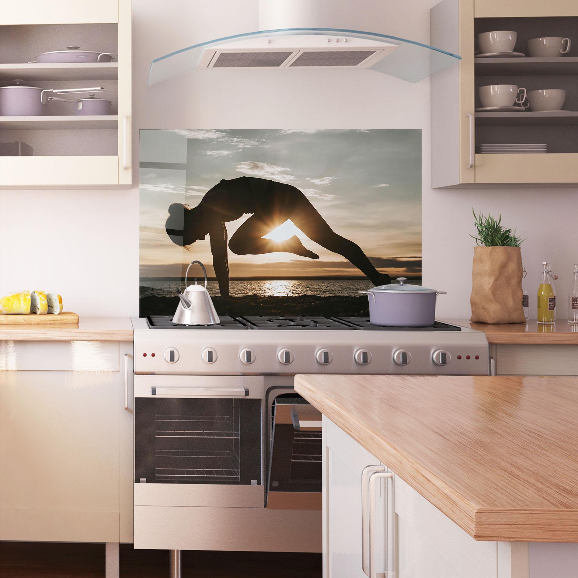 Küchenrückwand Glas Harmony Hush mockup 1