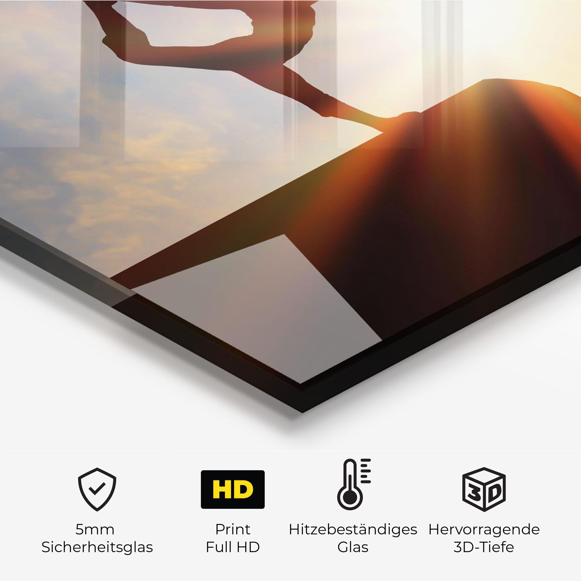 Küchenrückwand Glas Inner Illumination mockup 2