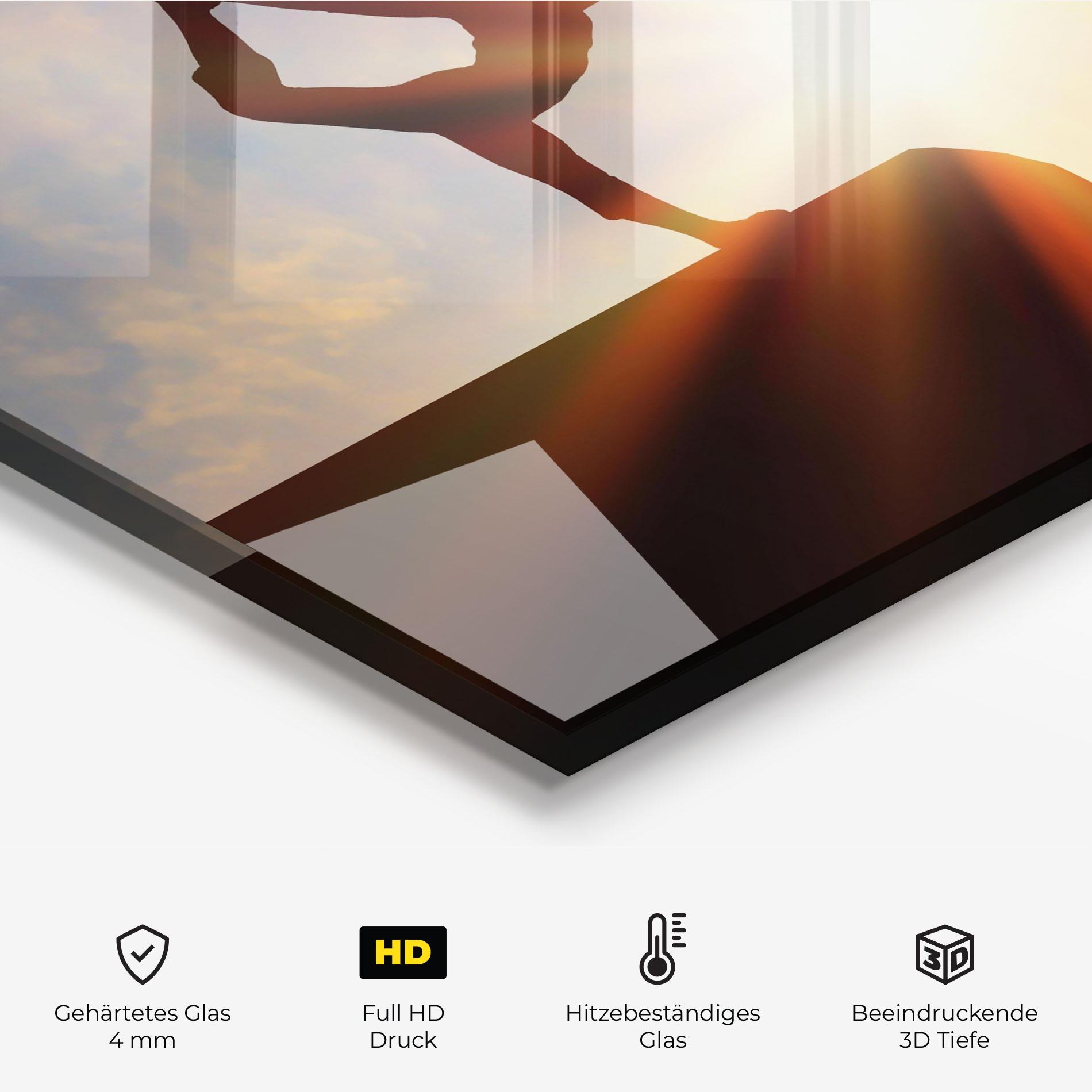 Küchenrückwand Glas Inner Illumination mockup 2