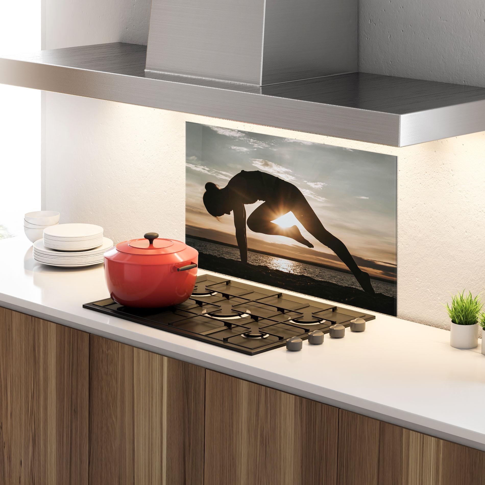 Küchenrückwand Glas Harmony Hush mockup 4