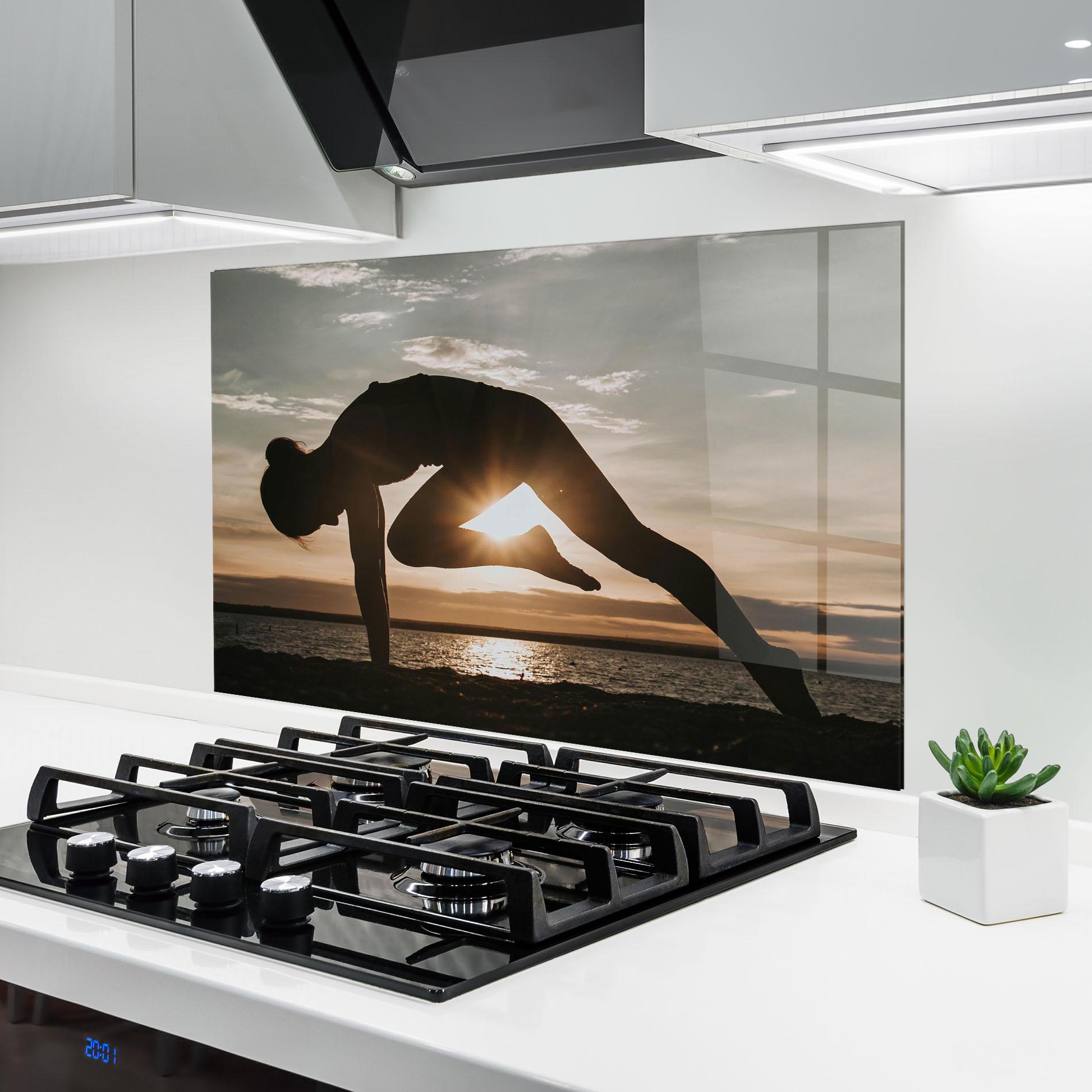 Küchenrückwand Glas Harmony Hush mockup 6