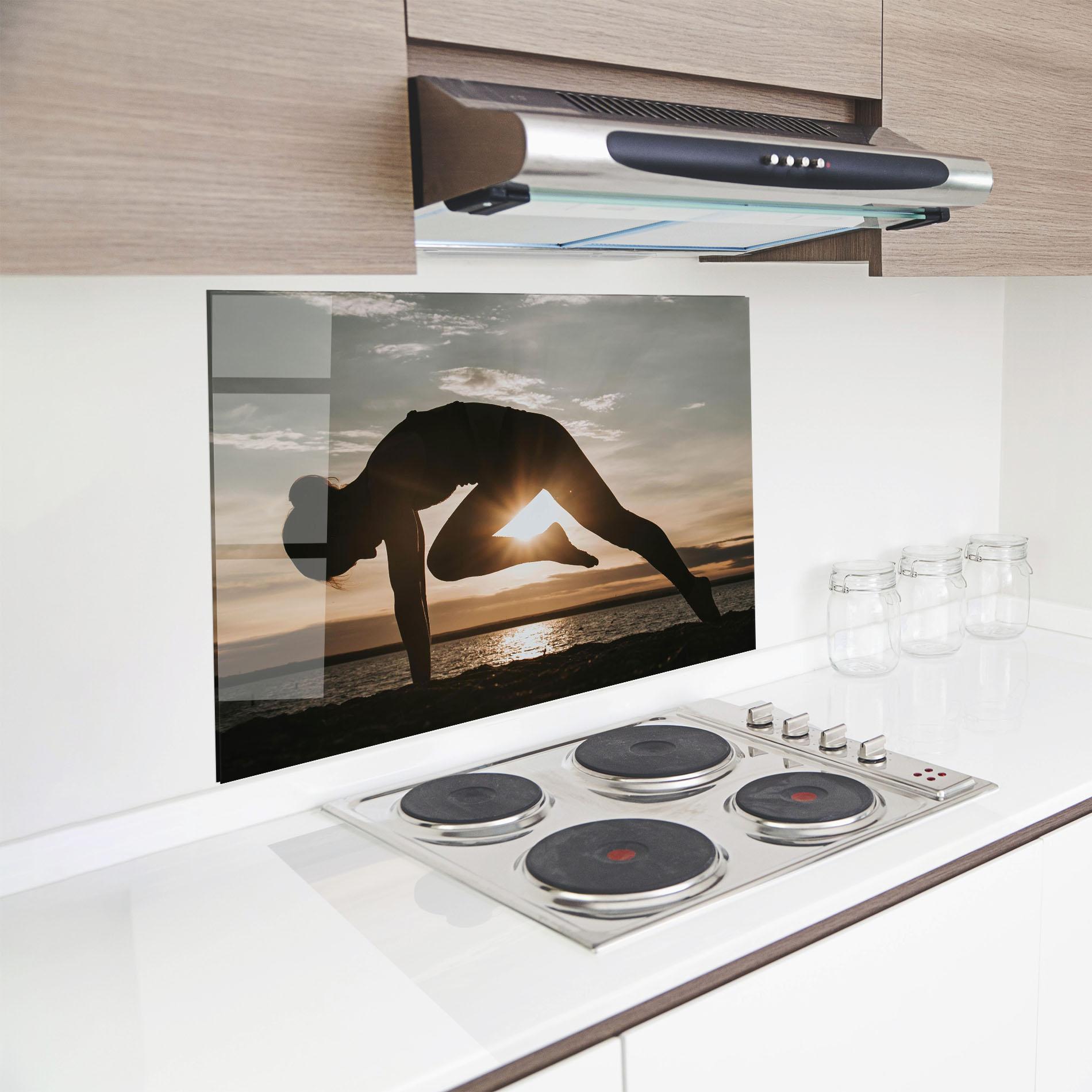 Küchenrückwand Glas Harmony Hush mockup 8