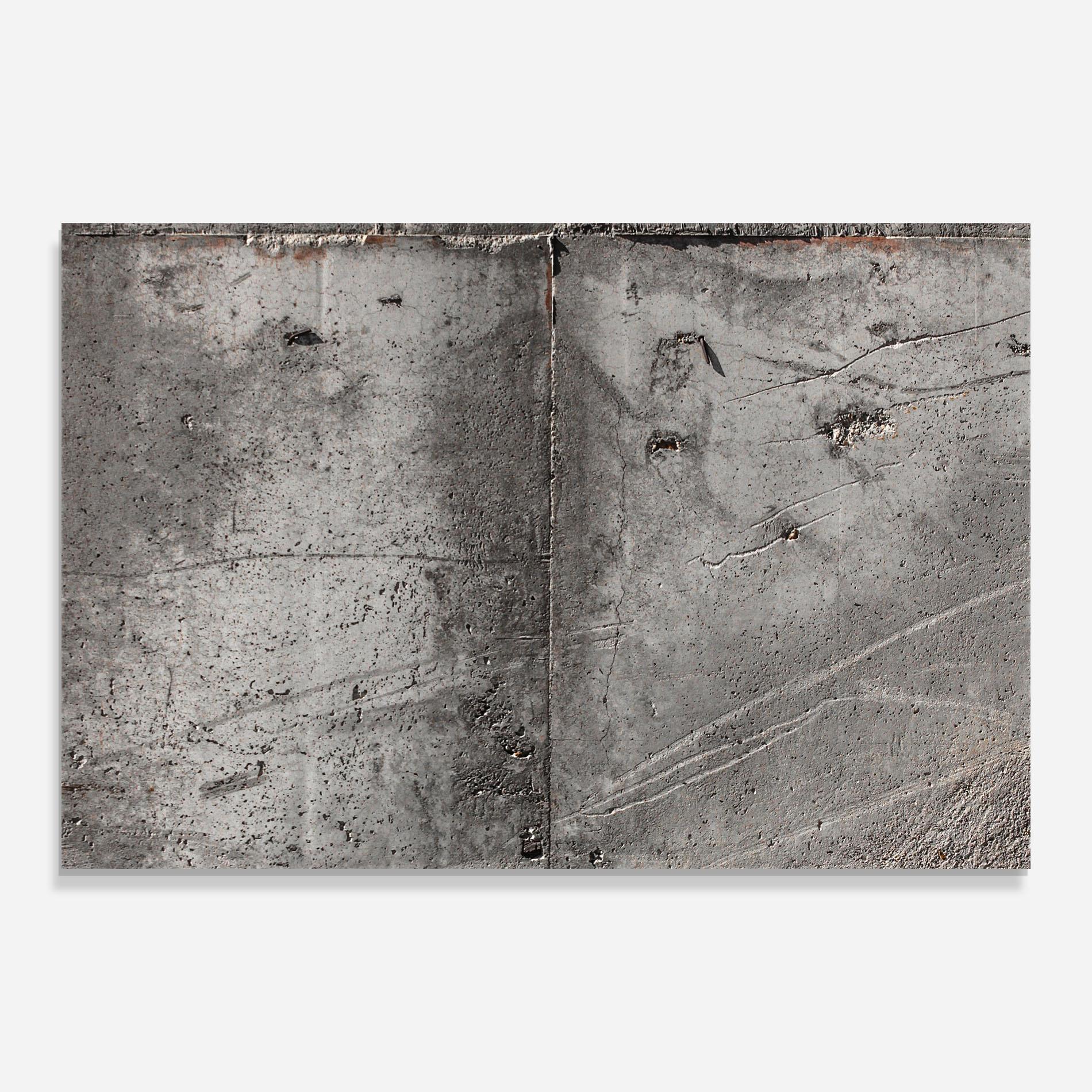 Küchenrückwand Glas Brown Ciment mockup 0