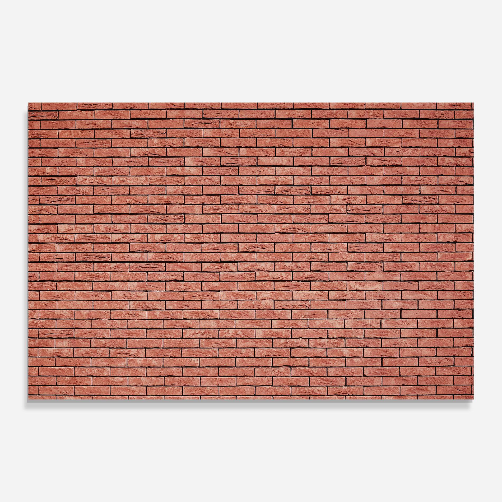 Küchenrückwand Glas Bricks Pattern mockup 0