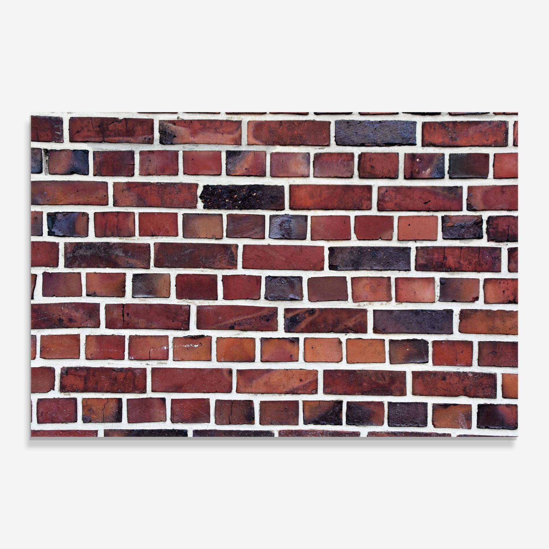 Küchenrückwand Glas Colorful Bricks 2 mockup 0