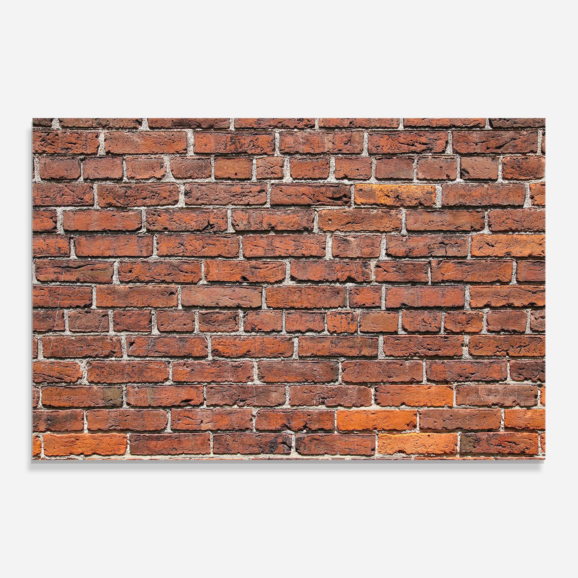 Küchenrückwand Glas Street Bricks mockup 0