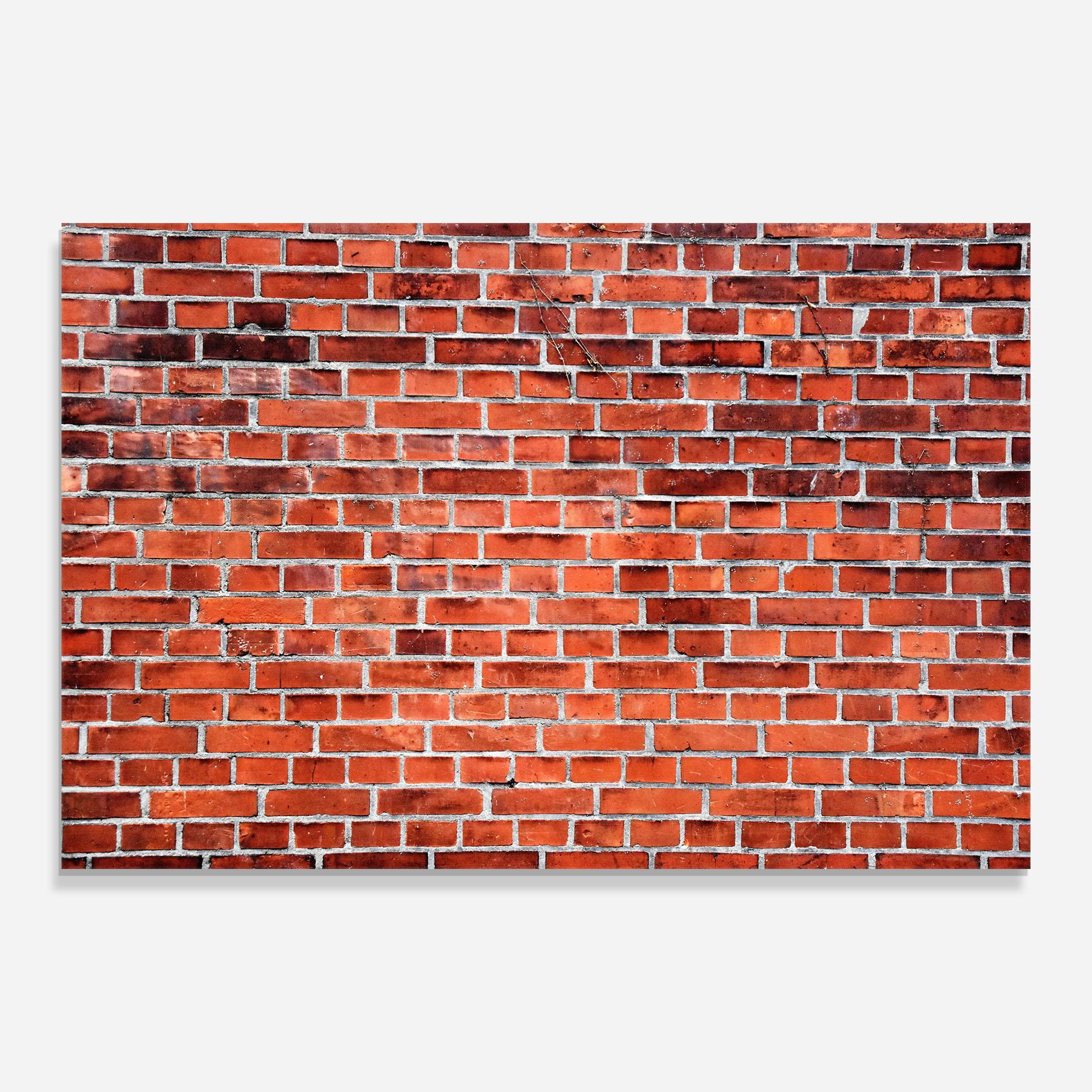 Küchenrückwand Glas Structure Bricks mockup 0