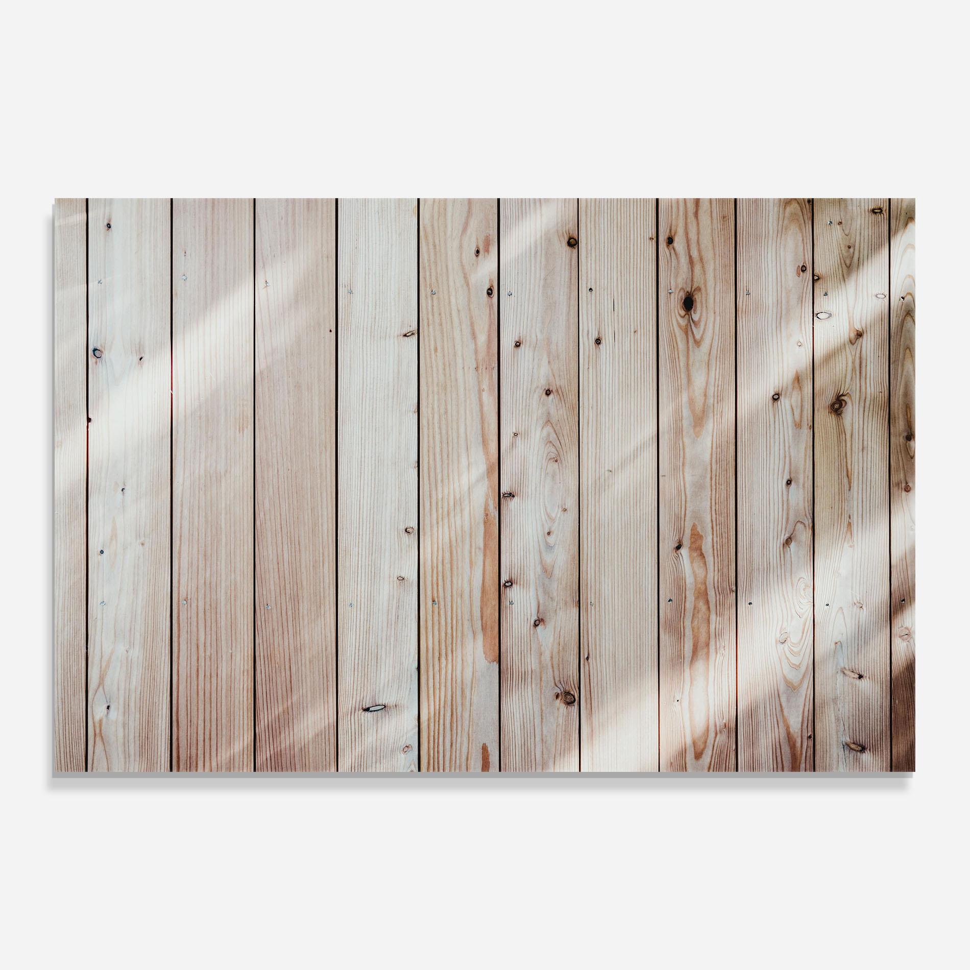 Küchenrückwand Glas Bright Wood Surface mockup 0