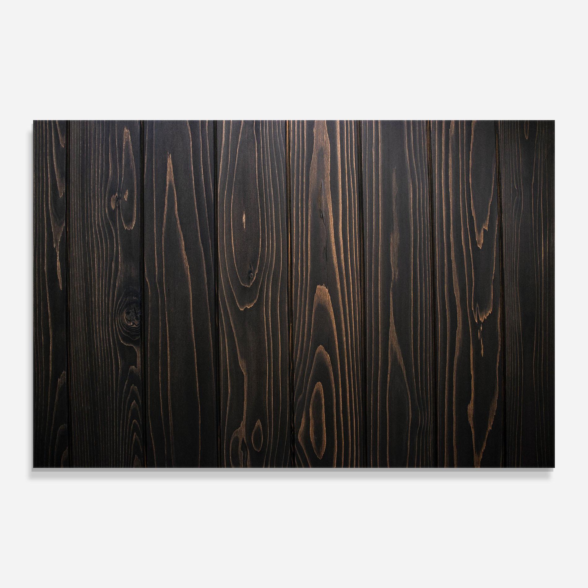 Küchenrückwand Glas Retro Wood Efect mockup 0