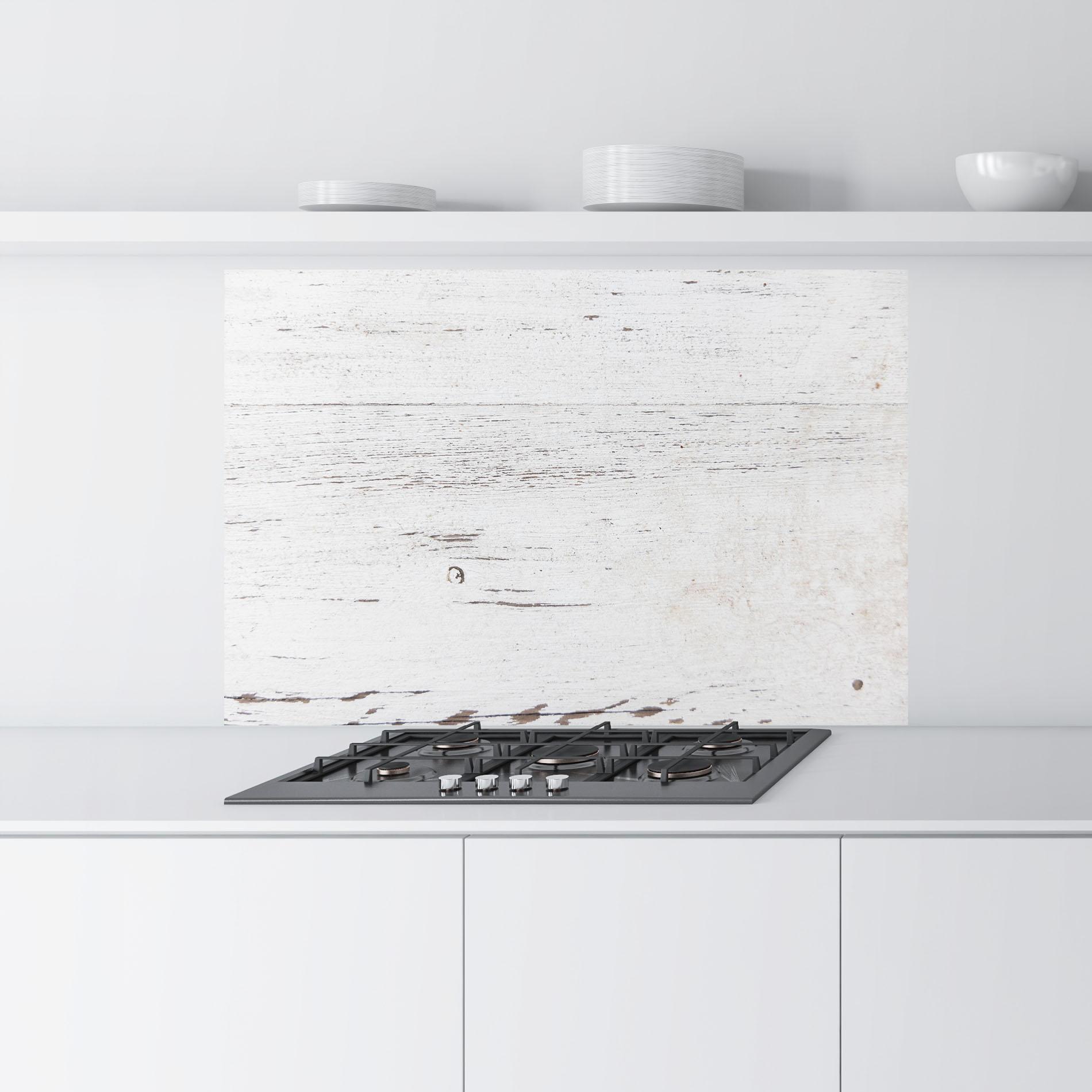 Küchenrückwand Glas Bight Wood mockup 9