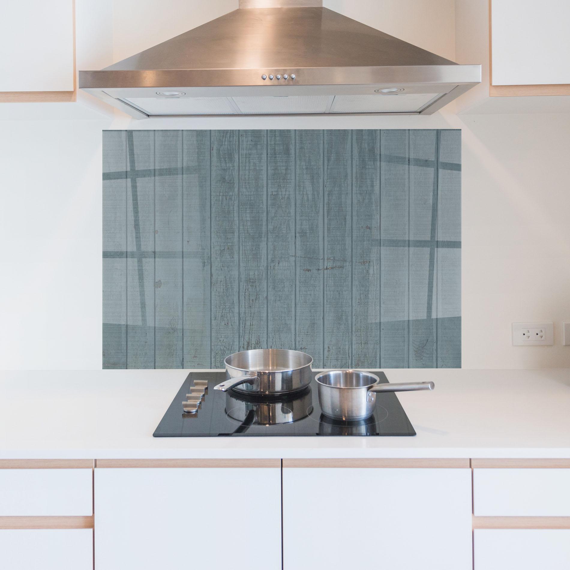 Küchenrückwand Glas Wood Panels mockup 5