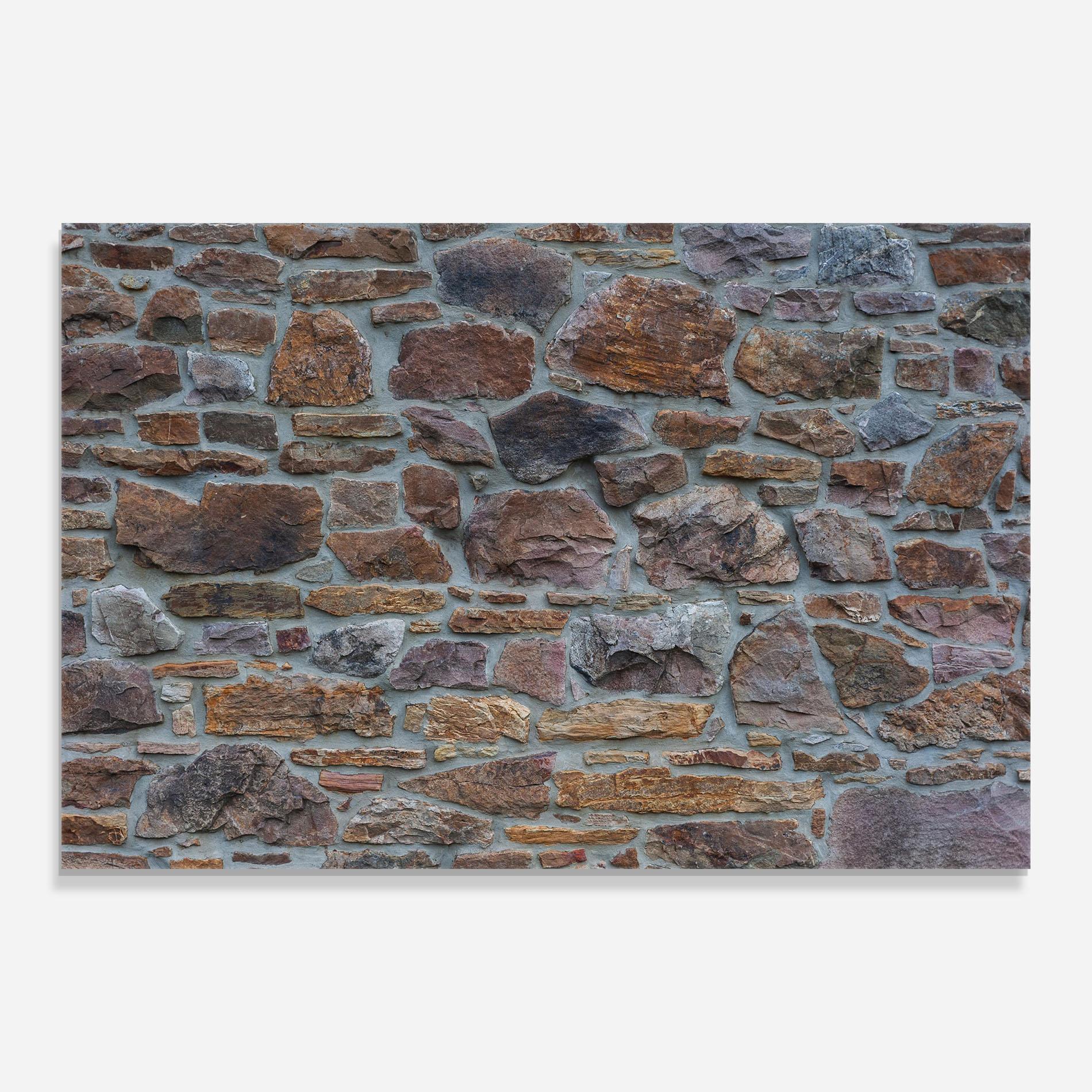 Küchenrückwand Glas Colorul Stones mockup 0