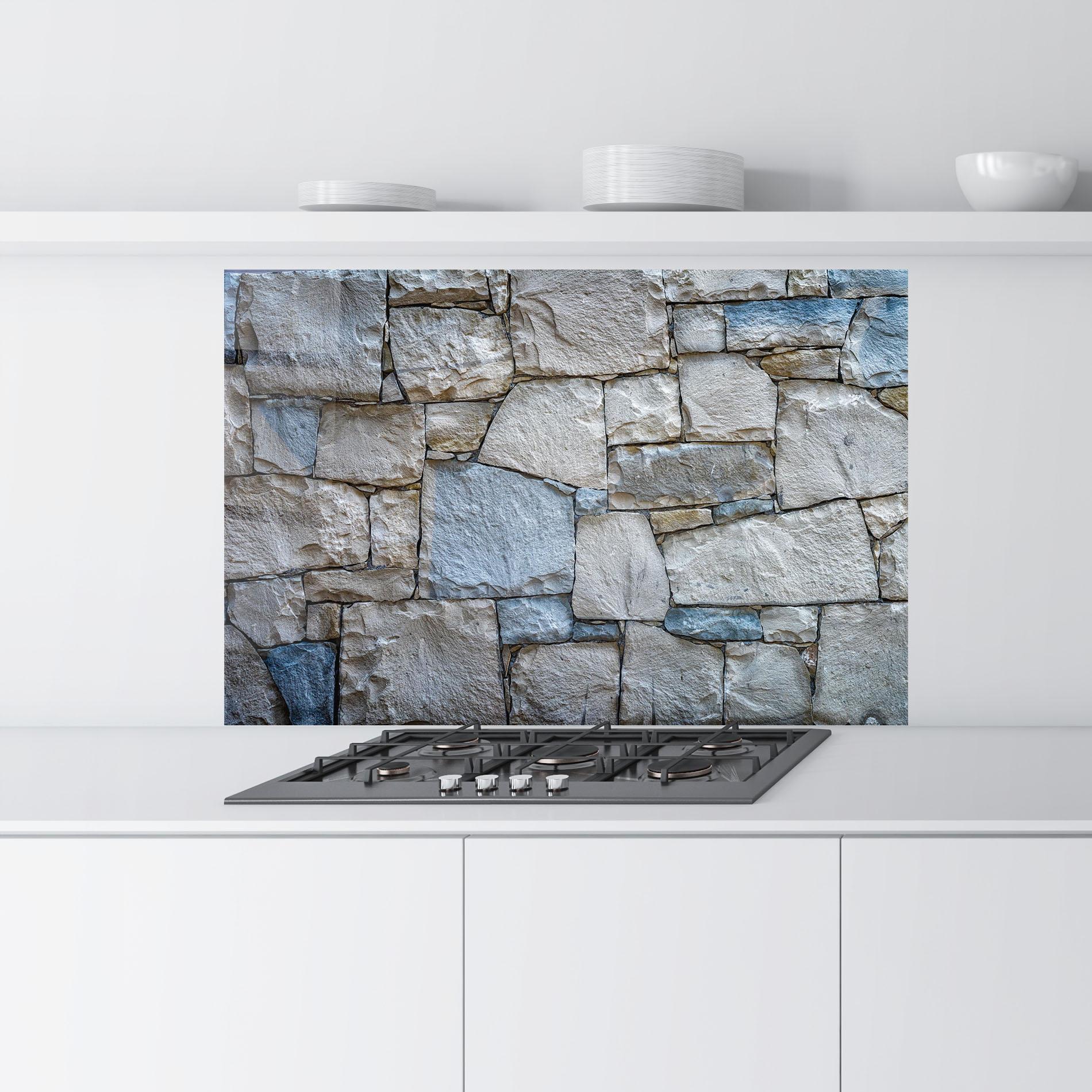 Küchenrückwand Glas Stones In Harmony mockup 9