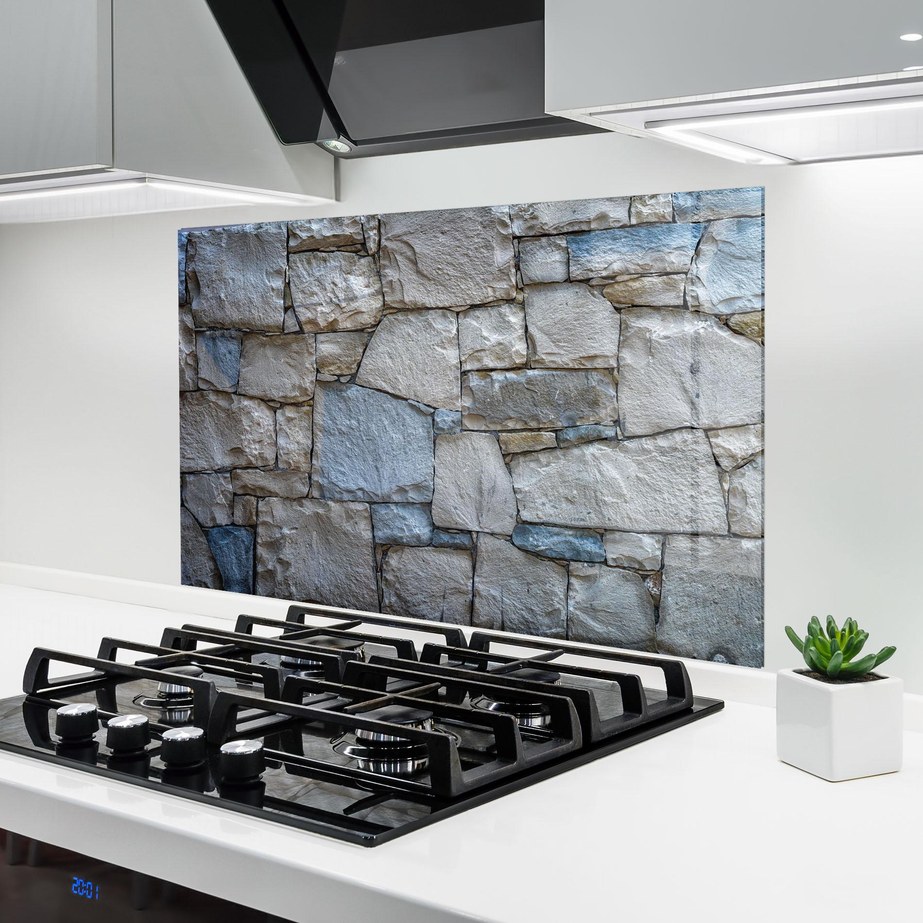 Küchenrückwand Glas Stones In Harmony mockup 6