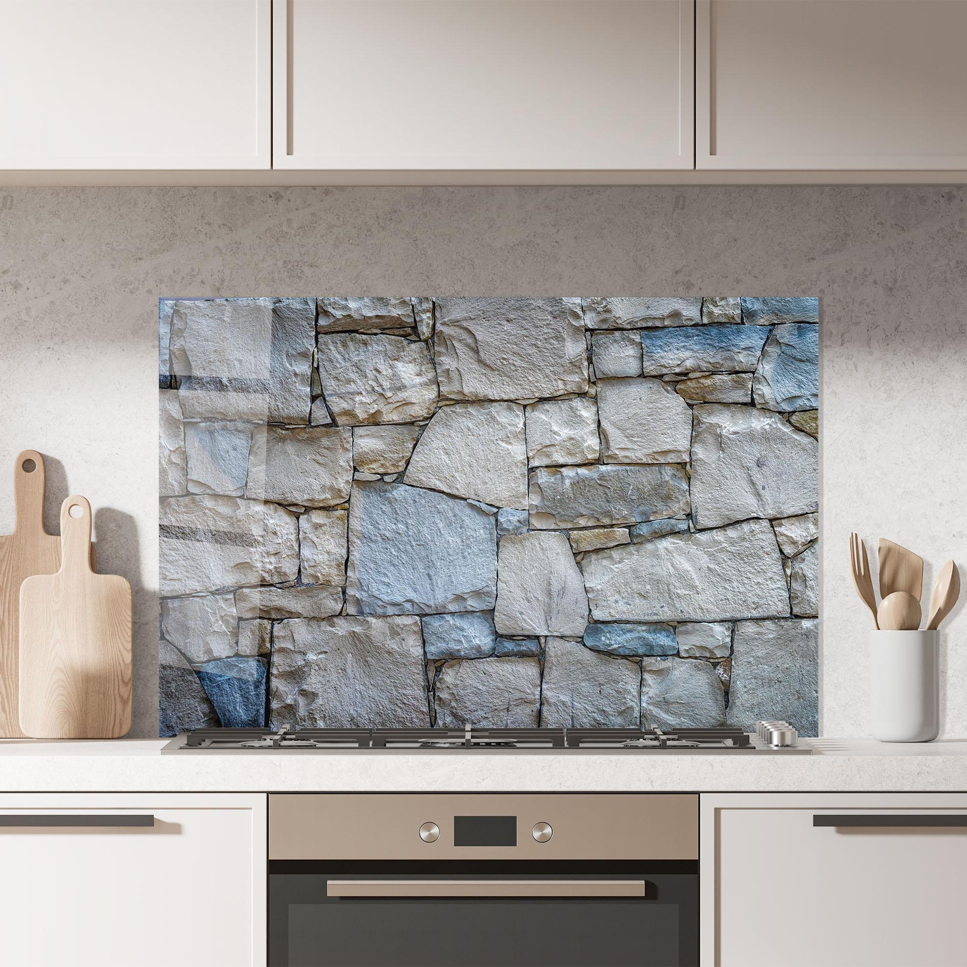 Küchenrückwand Glas Stones In Harmony mockup 7