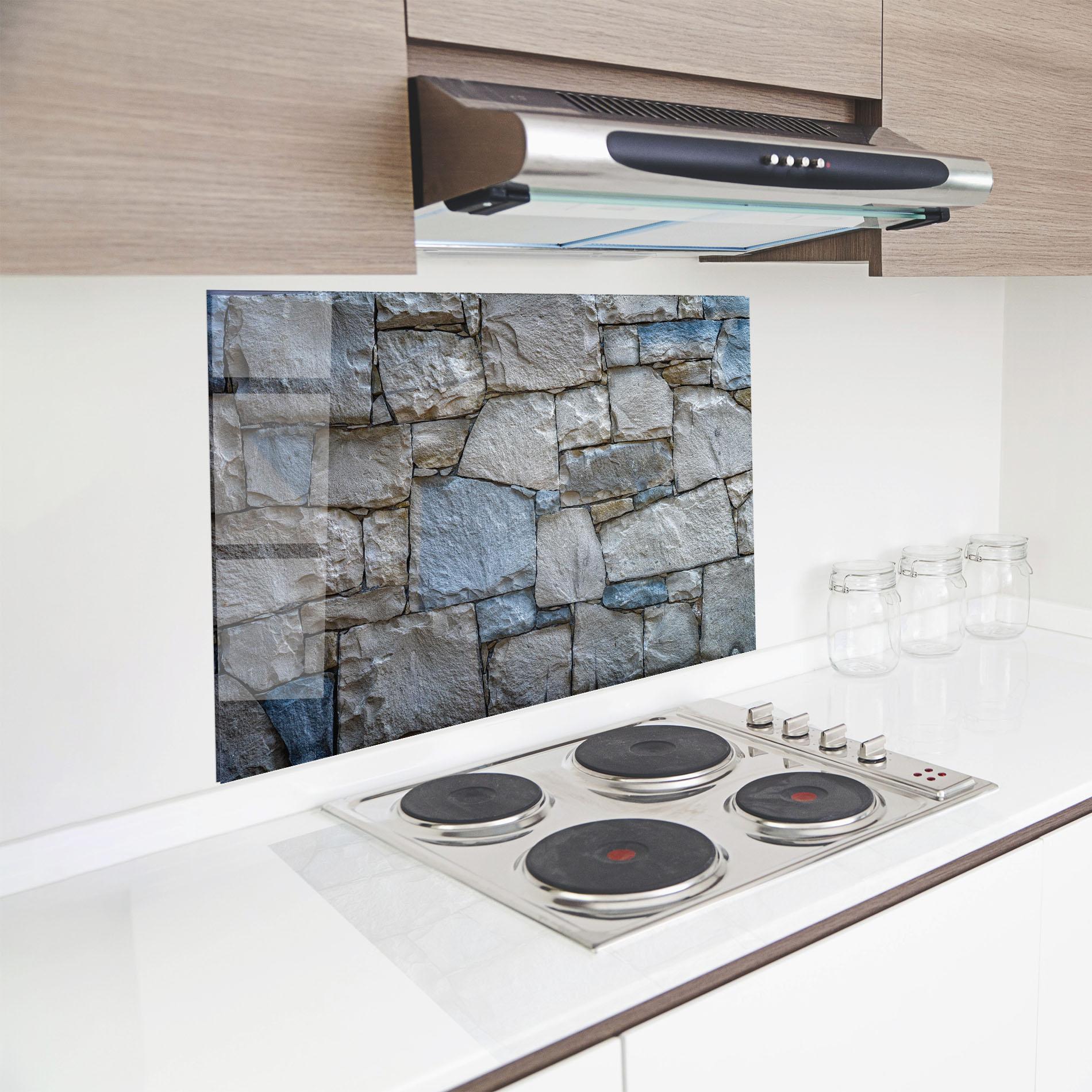 Küchenrückwand Glas Stones In Harmony mockup 8