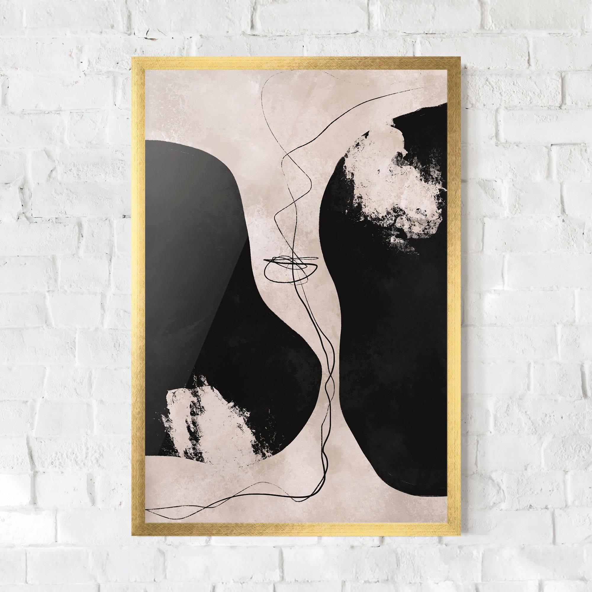 Modern Brushstrokes mockup 0