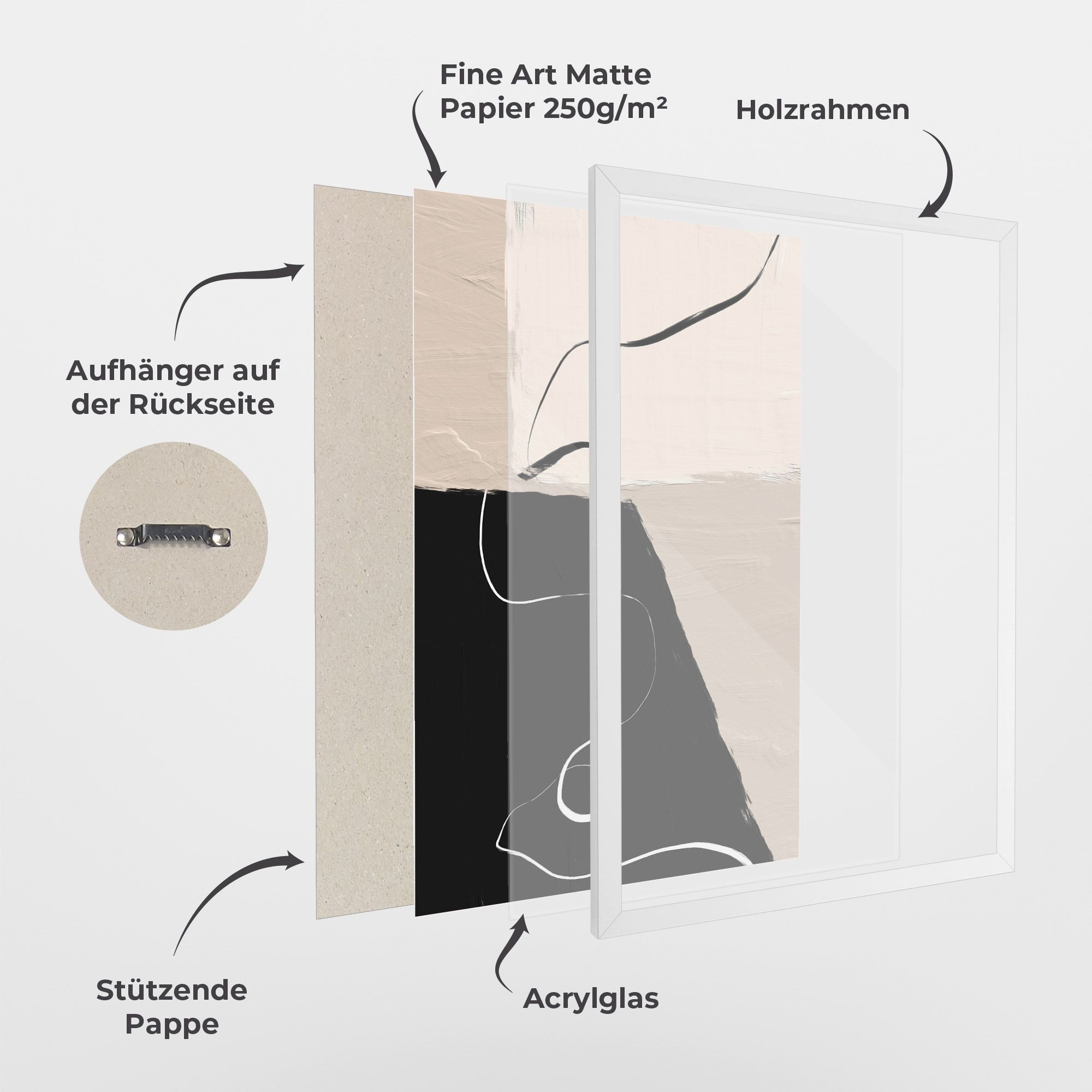 Black Brushstrokes mockup 1