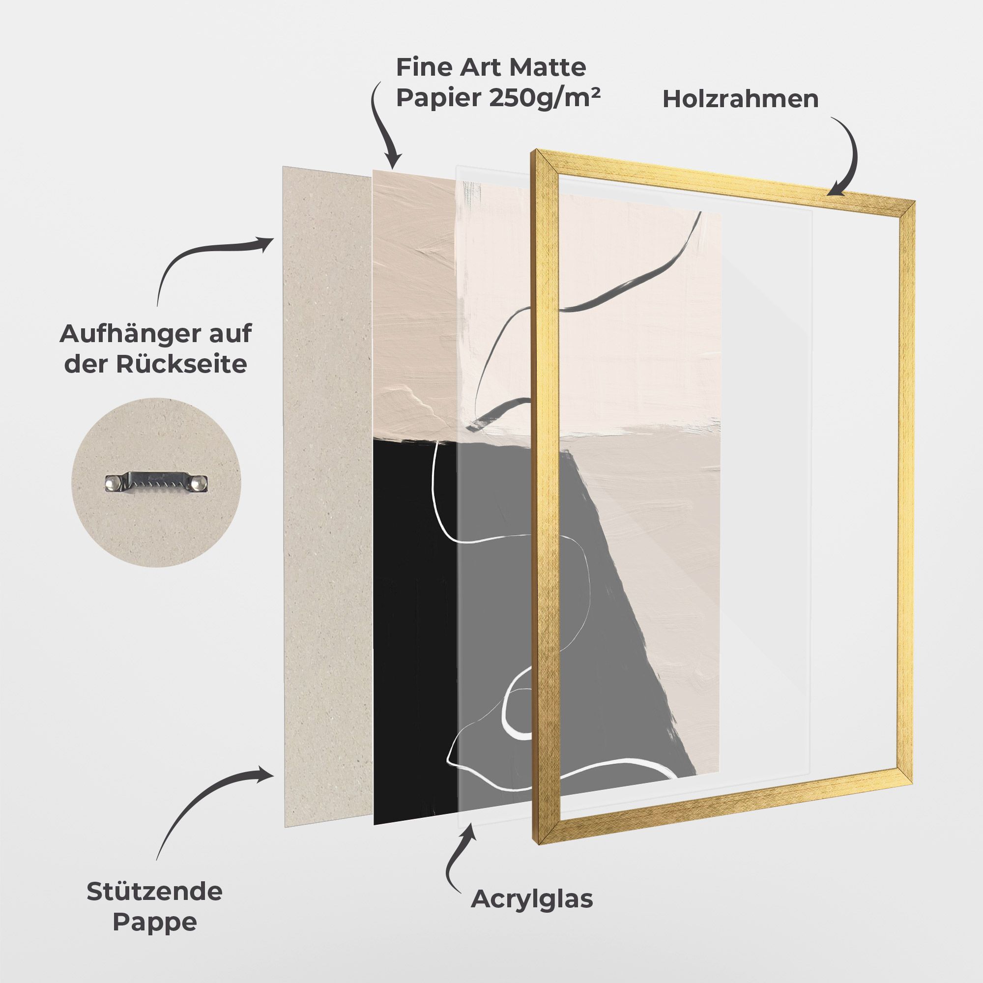 Black Brushstrokes mockup 1