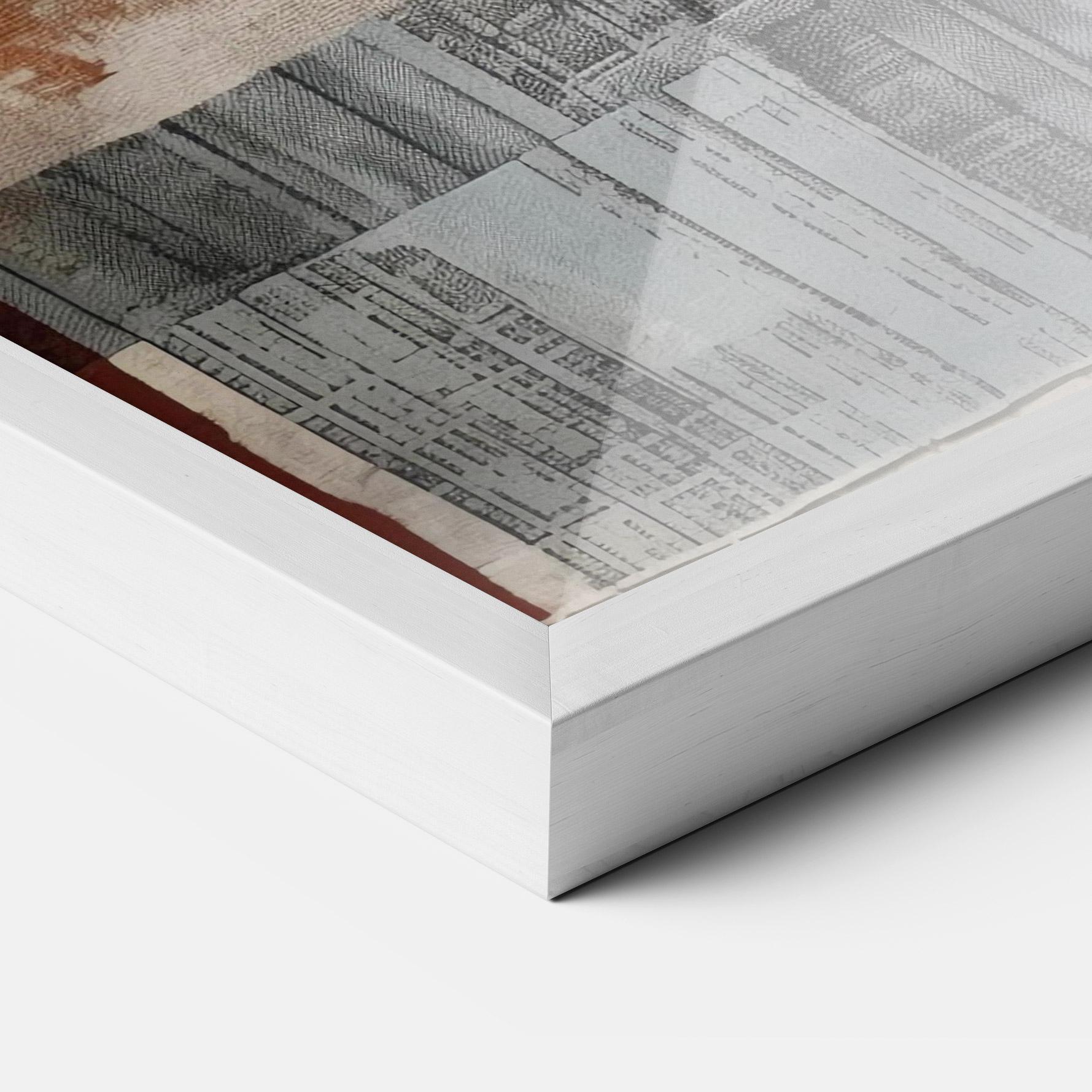 Gerahmte Poster Abstract Painting mockup 3