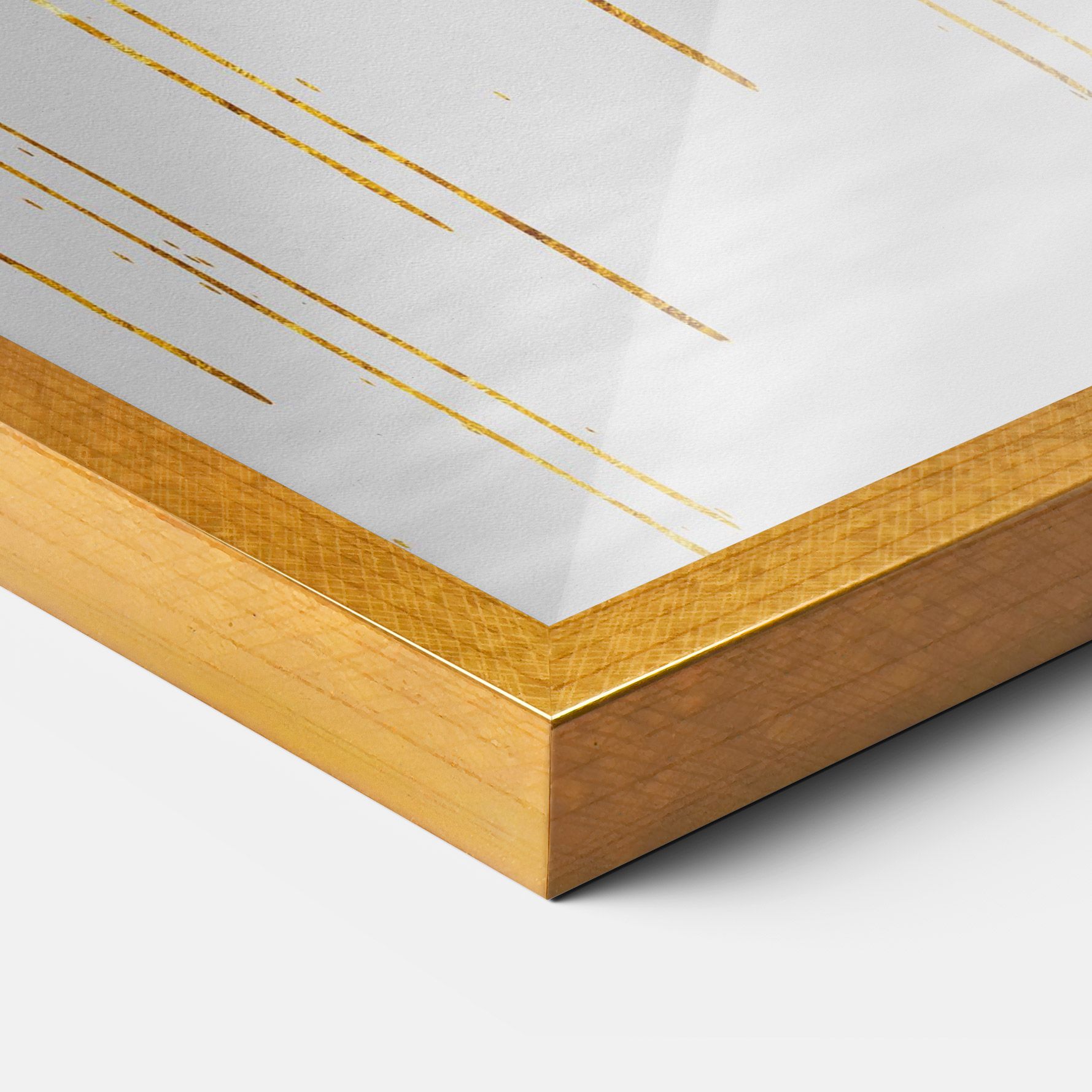 Abstract Golden Landscape 3 mockup 3