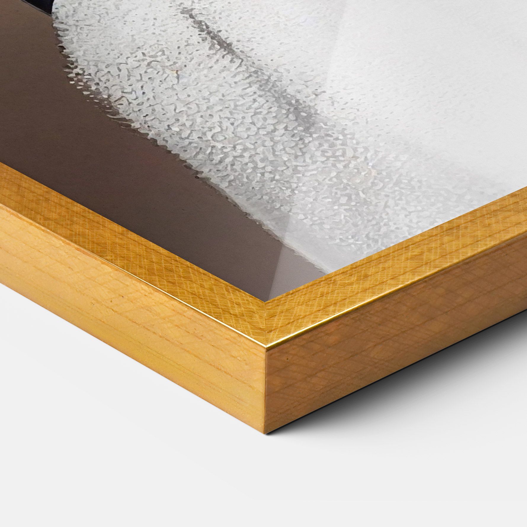 Woman With Gold Lines mockup 3