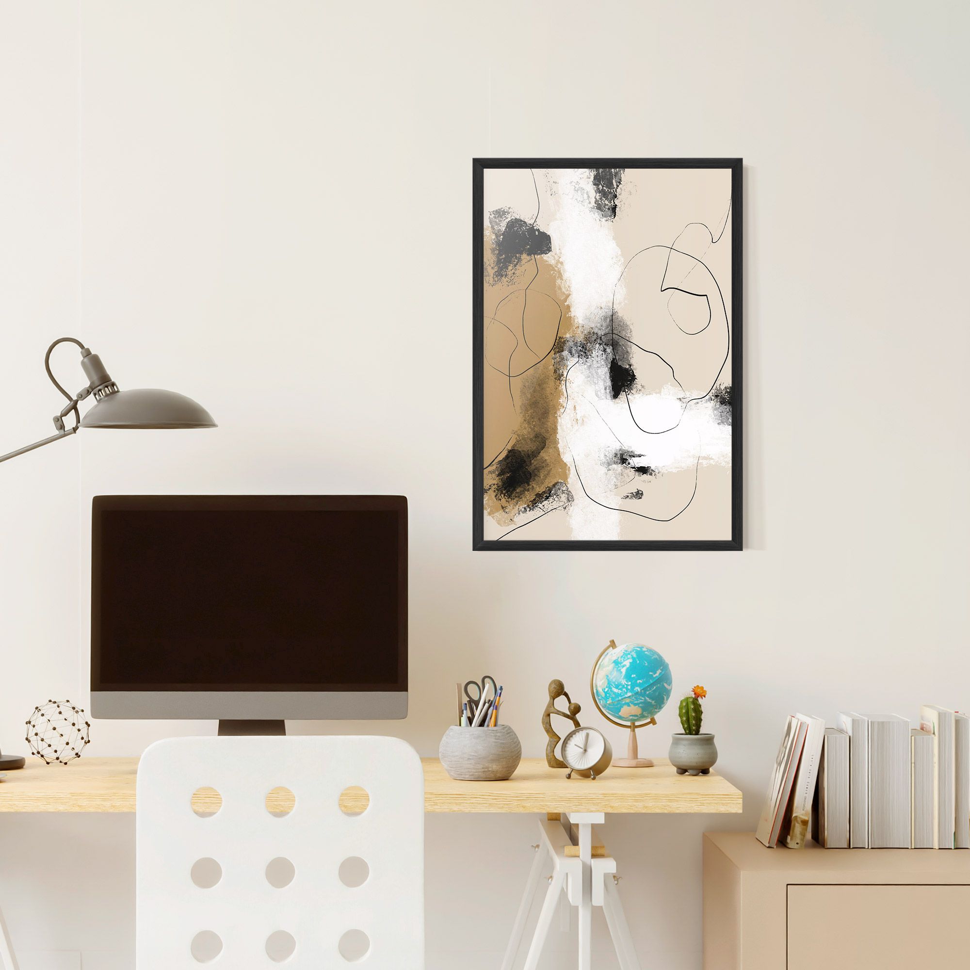 Unique Acrylic Paintings mockup 6