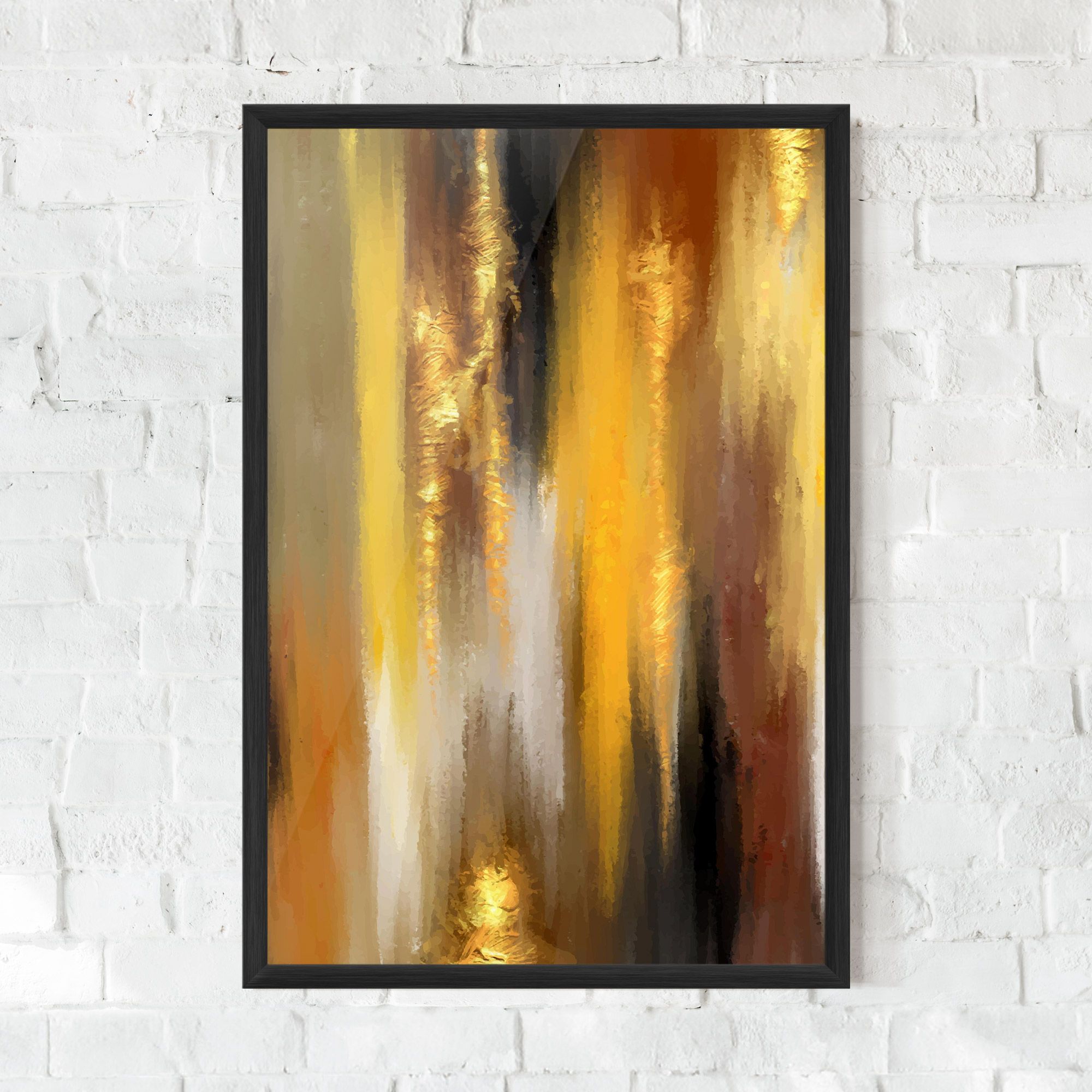 Golden Brown Art mockup 0