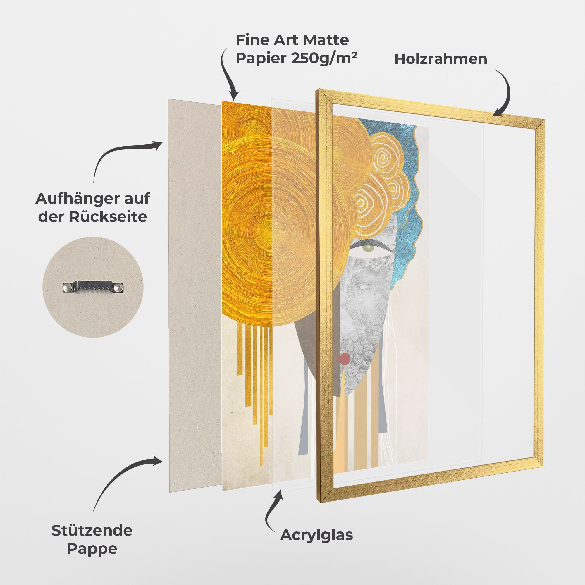 Abstract Grey Face 1 mockup 1