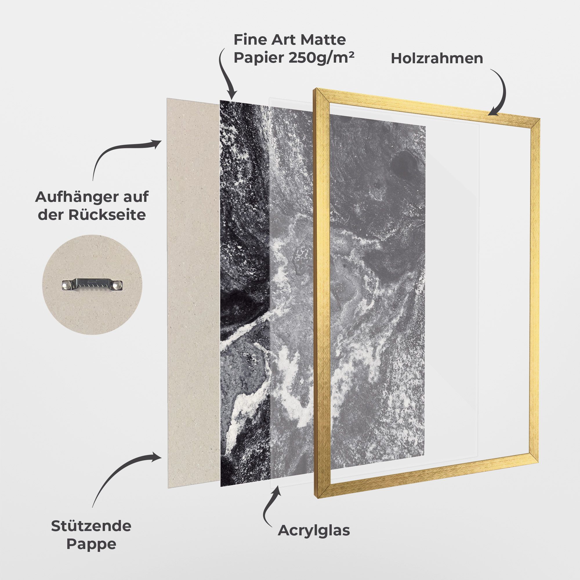 Black And White Abstract mockup 1